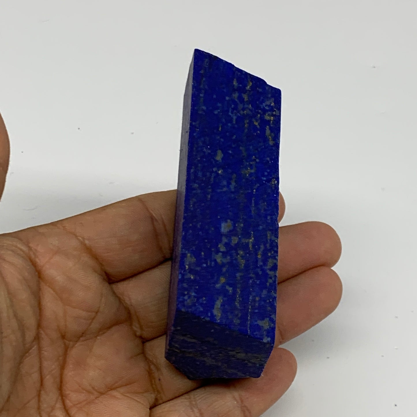 214.3g, 3.3"x1.8"x0.9", High Grade Natural Rough Lapis Lazuli @Afghanistan,B3268