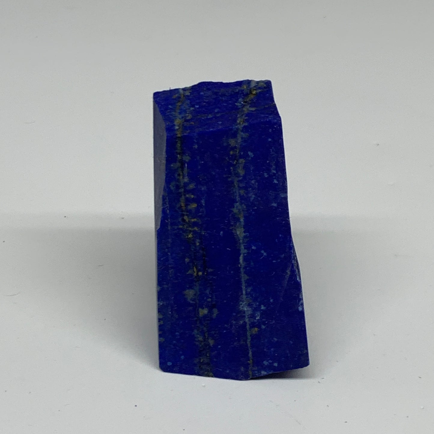 214.3g, 3.3"x1.8"x0.9", High Grade Natural Rough Lapis Lazuli @Afghanistan,B3268