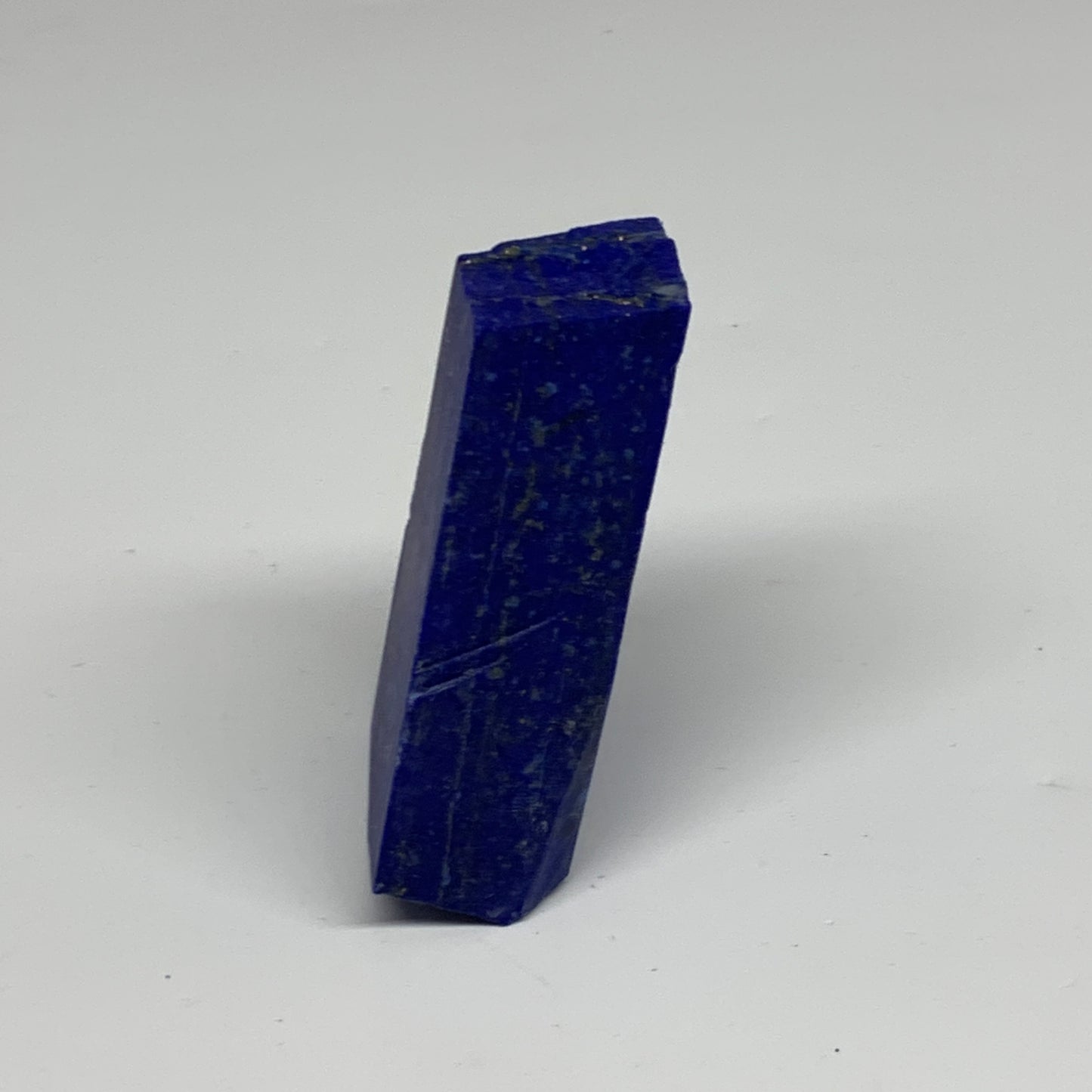 214.3g, 3.3"x1.8"x0.9", High Grade Natural Rough Lapis Lazuli @Afghanistan,B3268