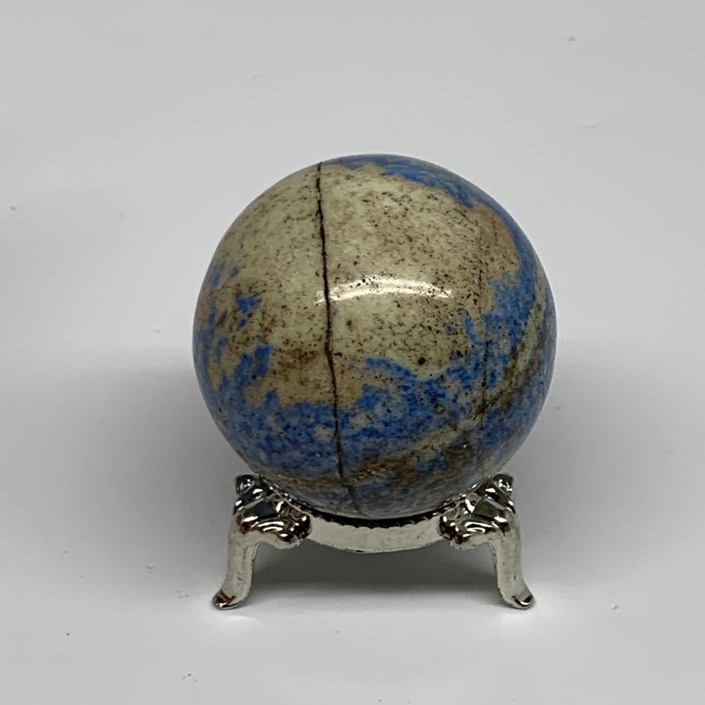 142.6g, 1.8"(45mm), Lapis Lazuli Sphere Ball Gemstone @Afghanistan, B33355