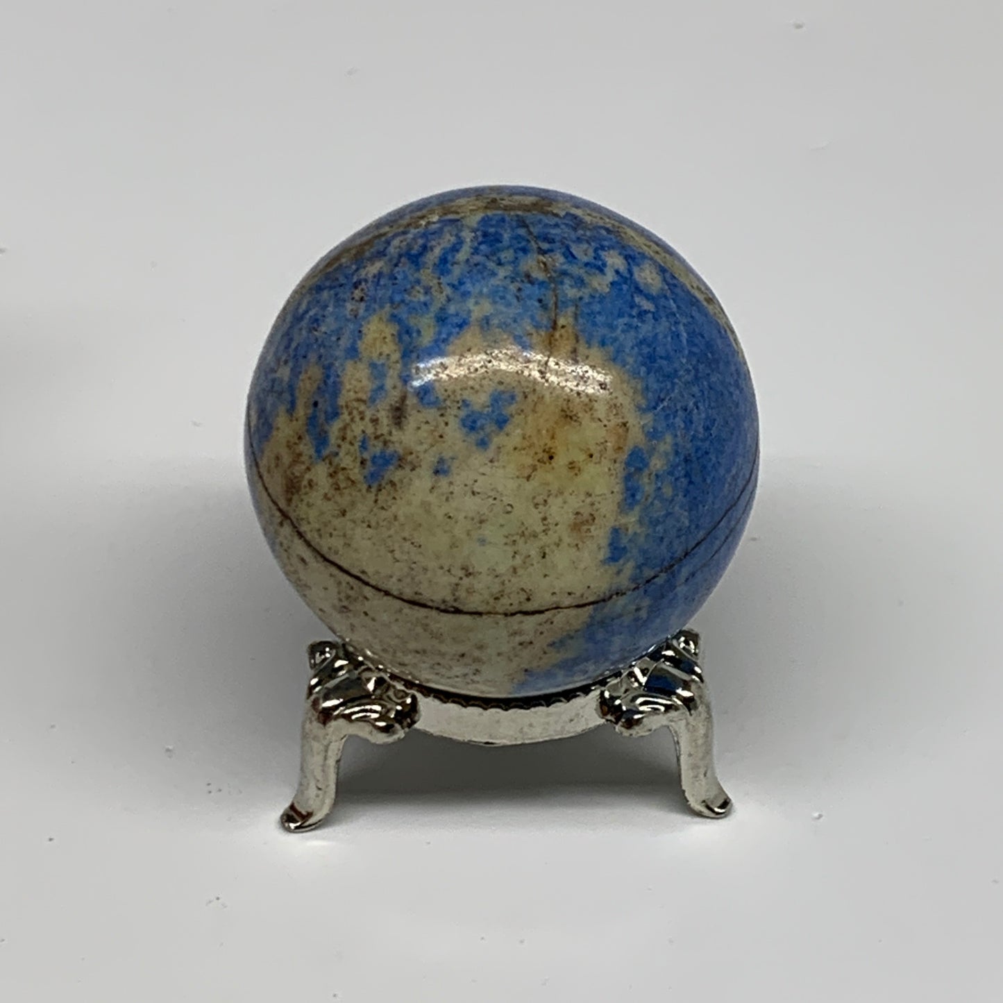 142.6g, 1.8"(45mm), Lapis Lazuli Sphere Ball Gemstone @Afghanistan, B33355