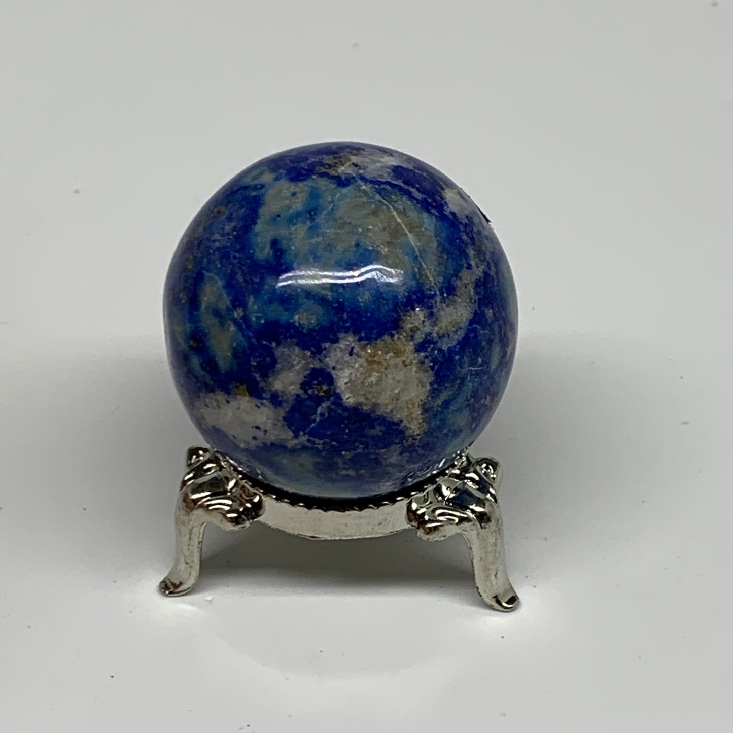96.8g, 1.6"(40mm), Lapis Lazuli Sphere Ball Gemstone @Afghanistan, B33359