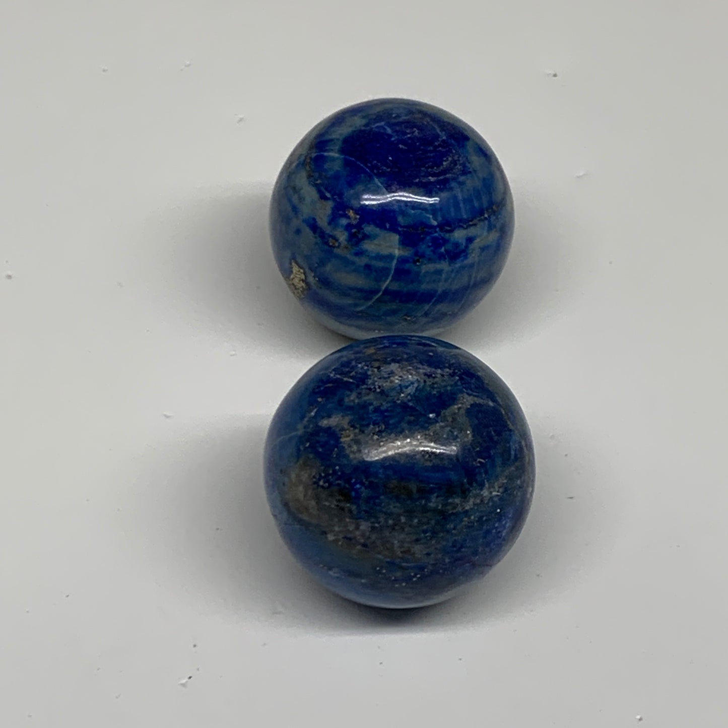 148.8g, 1.4" (36mm-), Lapis Lazuli Sphere Ball Gemstone @Afghanistan, B33361