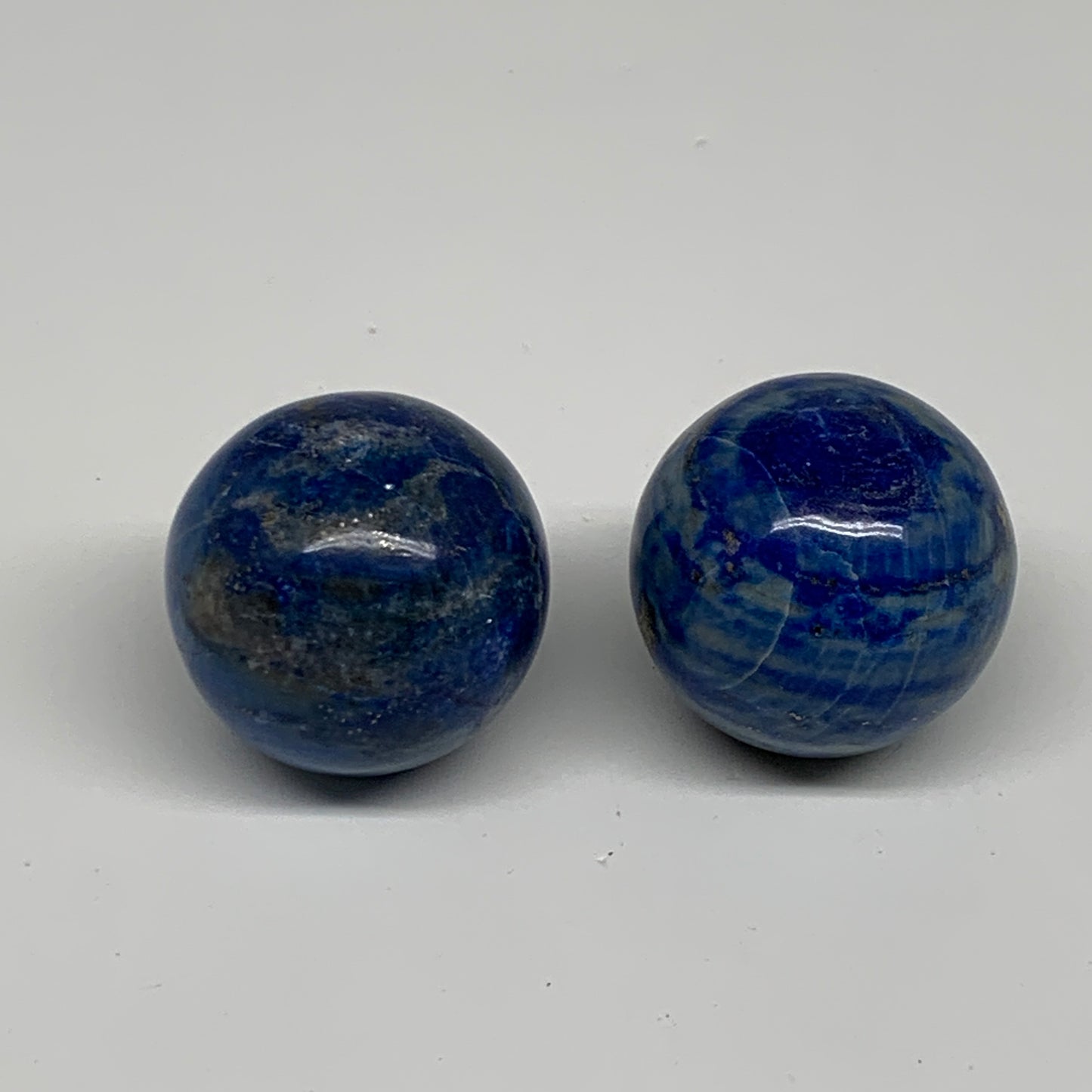 148.8g, 1.4" (36mm-), Lapis Lazuli Sphere Ball Gemstone @Afghanistan, B33361