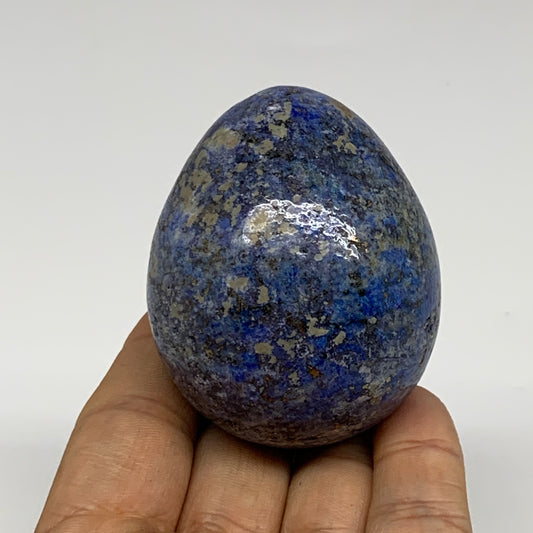 208.5g, 2.4"x1.9", Natural Lapis Lazuli Egg Polished, Clearance, B33364