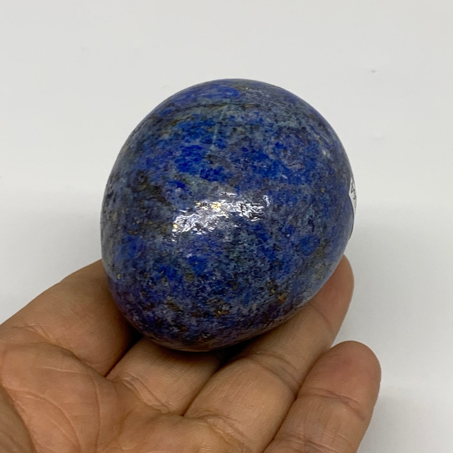 208.5g, 2.4"x1.9", Natural Lapis Lazuli Egg Polished, Clearance, B33364