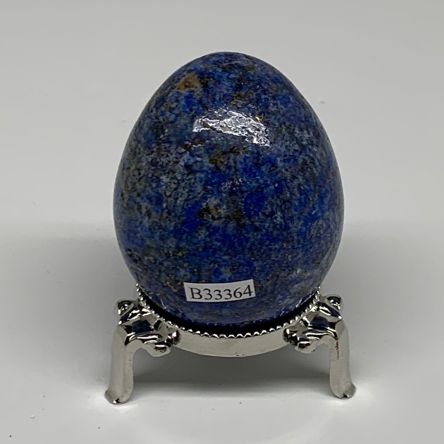 208.5g, 2.4"x1.9", Natural Lapis Lazuli Egg Polished, Clearance, B33364