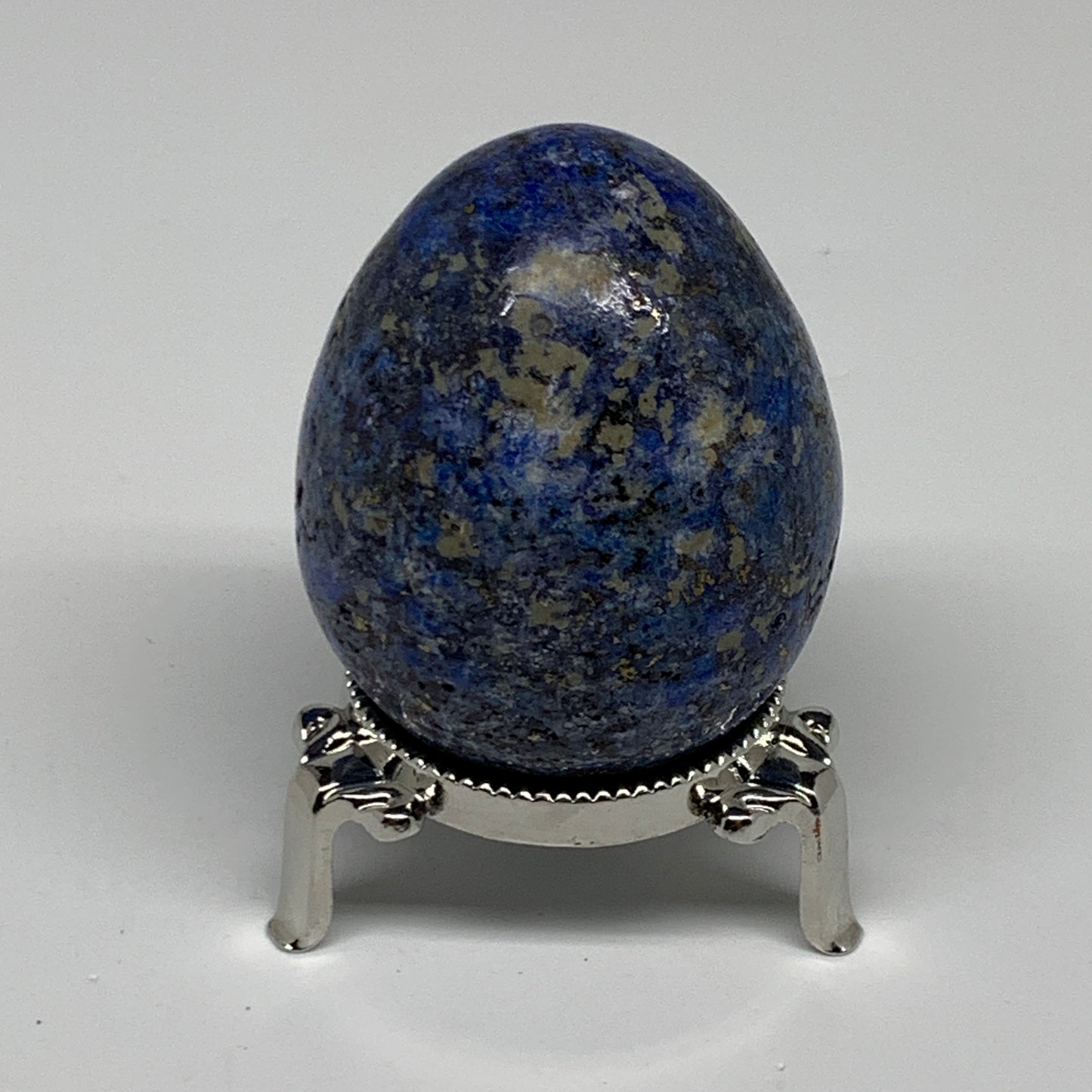 208.5g, 2.4"x1.9", Natural Lapis Lazuli Egg Polished, Clearance, B33364