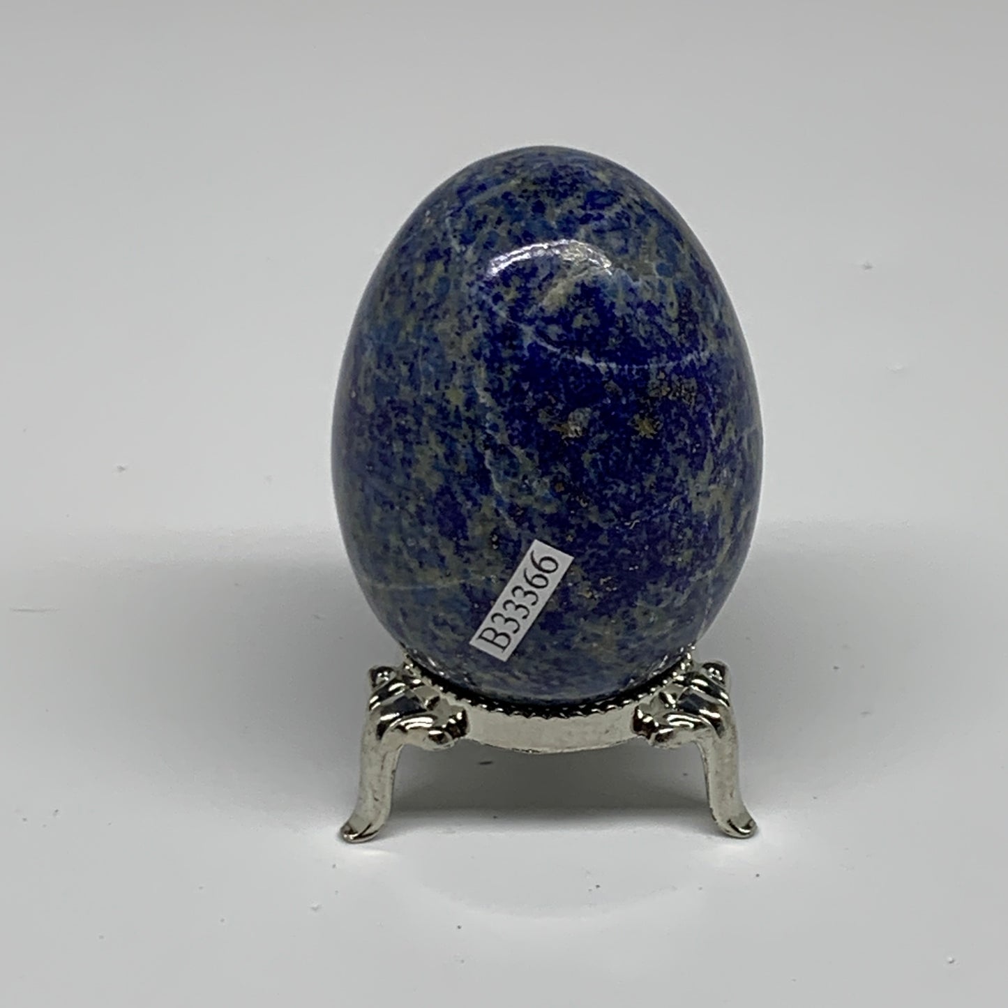 160g, 2.3"x1.6", Natural Lapis Lazuli Egg Polished, Clearance, B33366