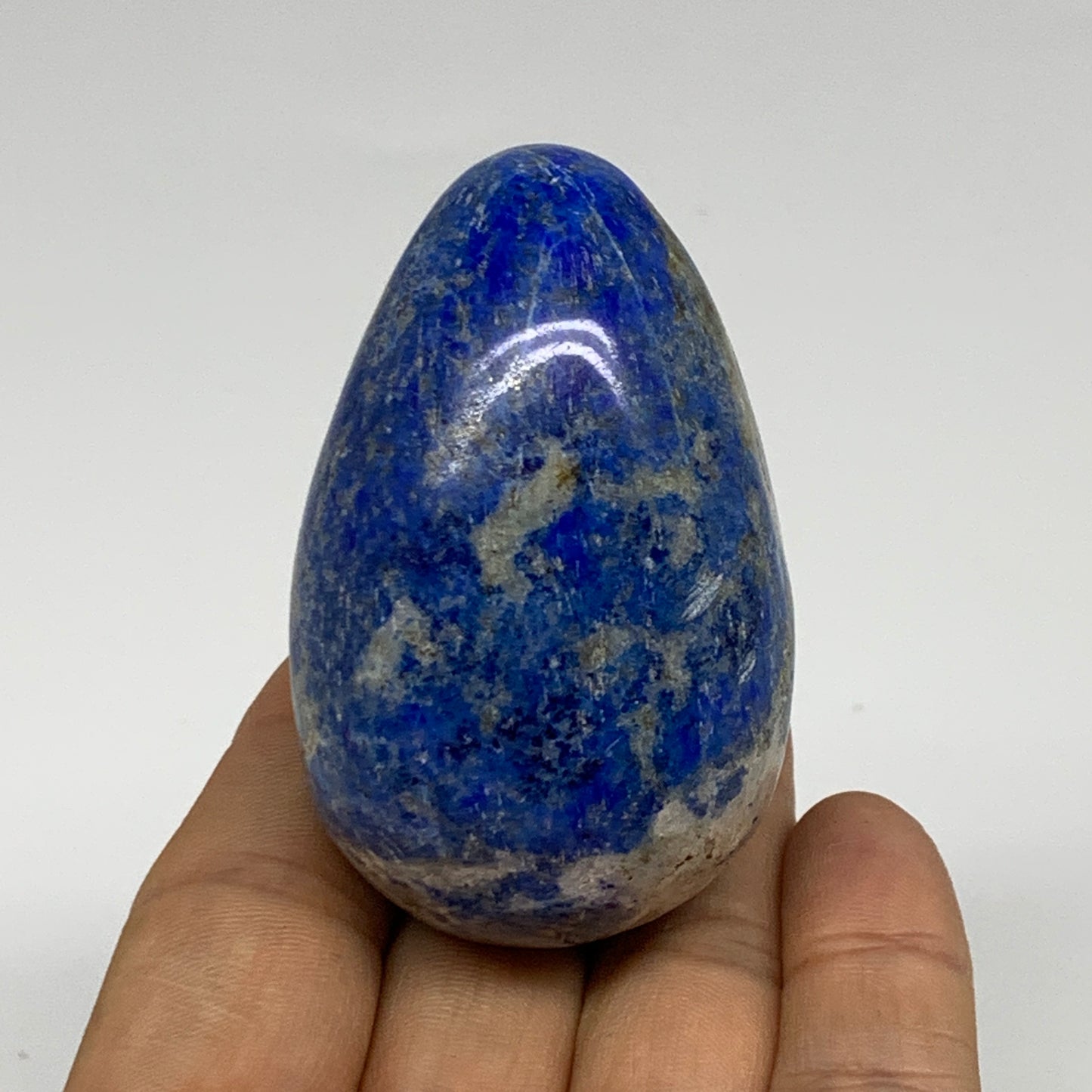 148.7g, 2.4"x1.6", Natural Lapis Lazuli Egg Polished, Clearance, B33372