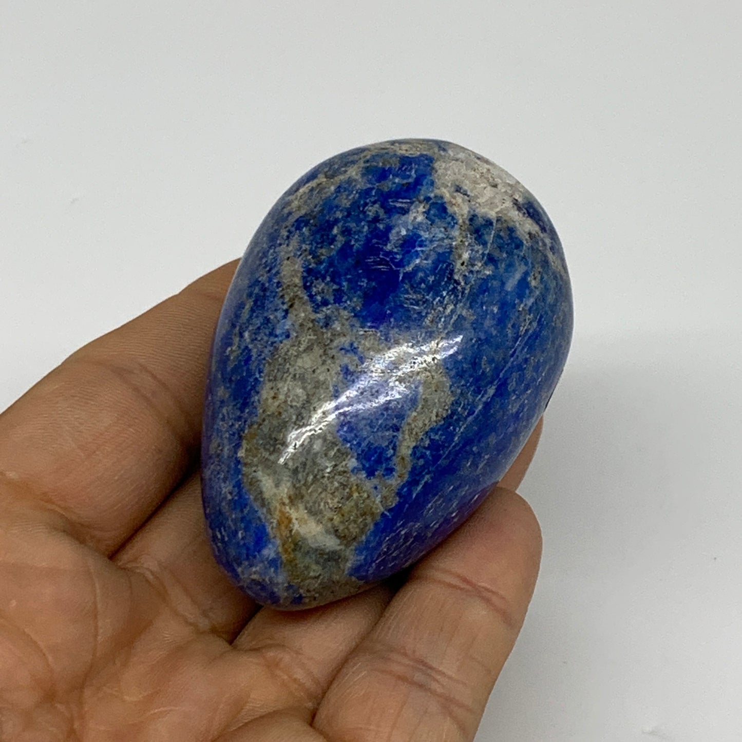 148.7g, 2.4"x1.6", Natural Lapis Lazuli Egg Polished, Clearance, B33372