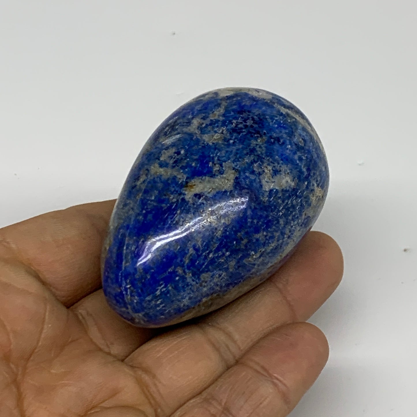 148.7g, 2.4"x1.6", Natural Lapis Lazuli Egg Polished, Clearance, B33372