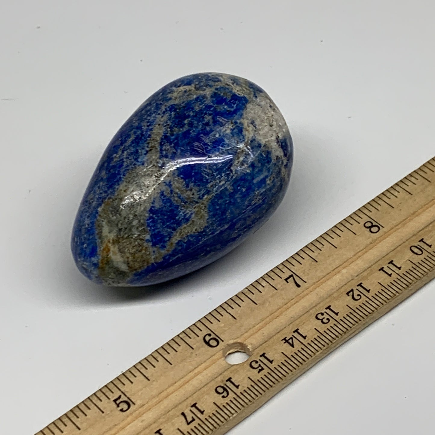 148.7g, 2.4"x1.6", Natural Lapis Lazuli Egg Polished, Clearance, B33372