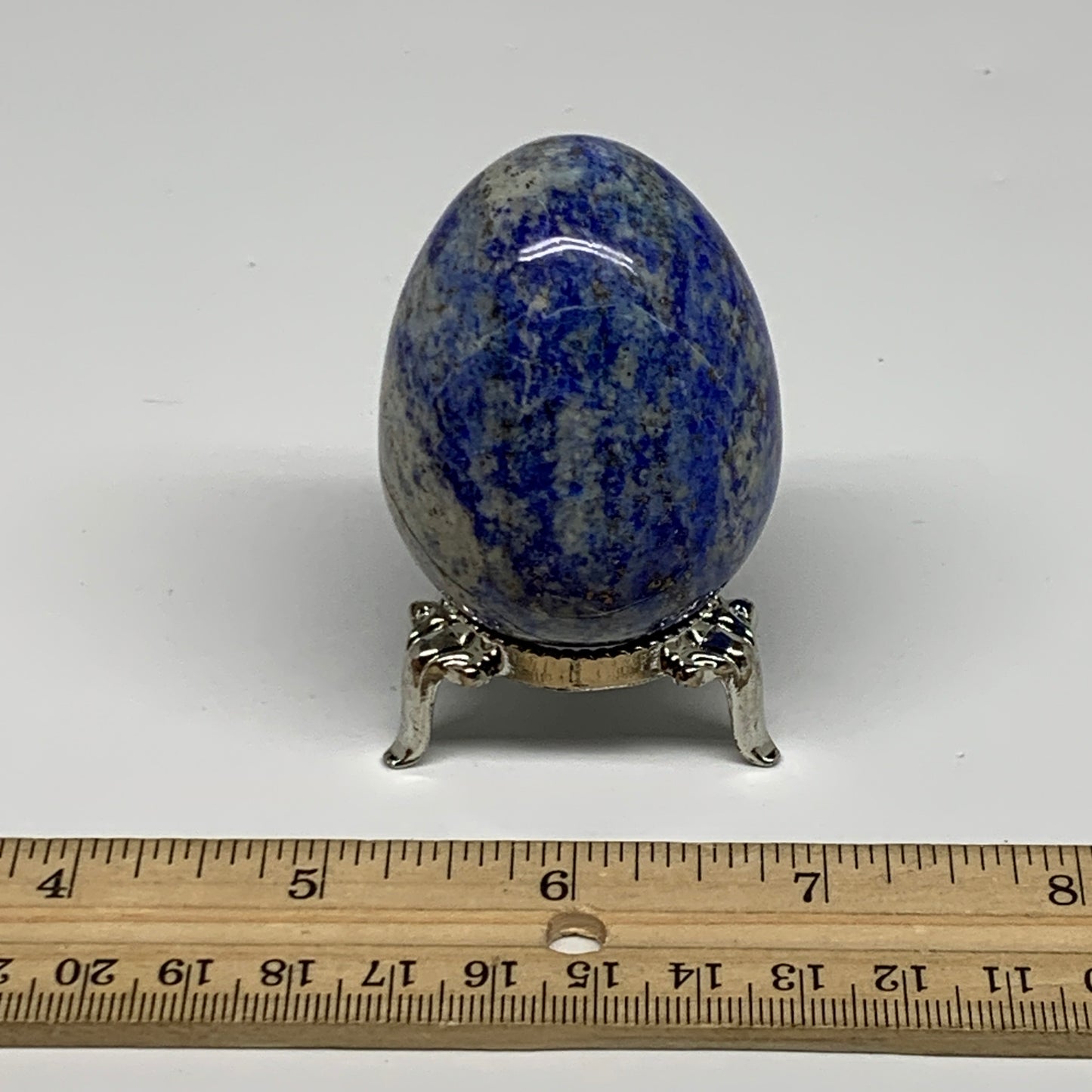 143.9g, 2.1"x1.6", Natural Lapis Lazuli Egg Polished, Clearance, B33373