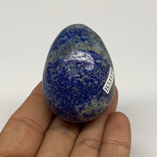100g, 2"x1.5"x1.4", Natural Lapis Lazuli Egg Polished, Clearance, B33375