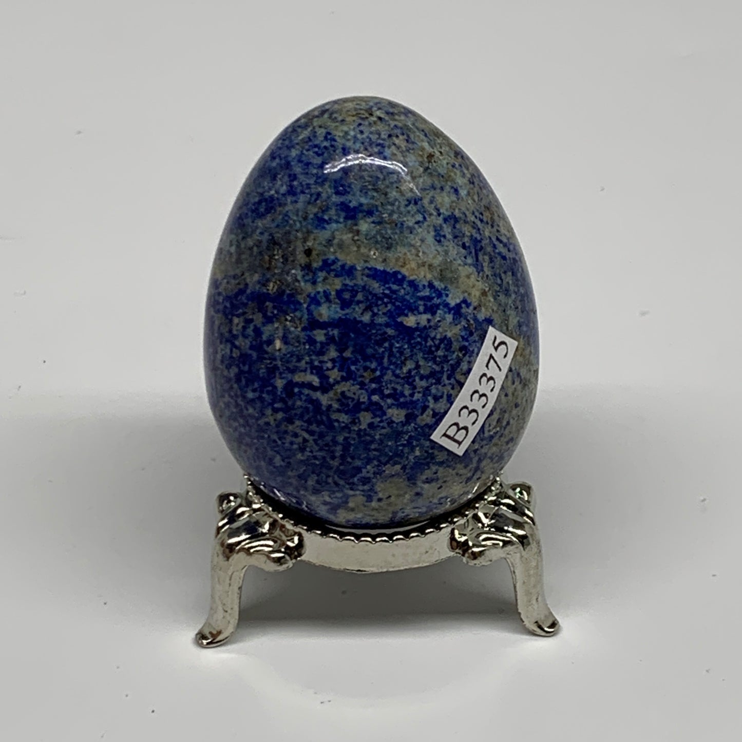 100g, 2"x1.5"x1.4", Natural Lapis Lazuli Egg Polished, Clearance, B33375