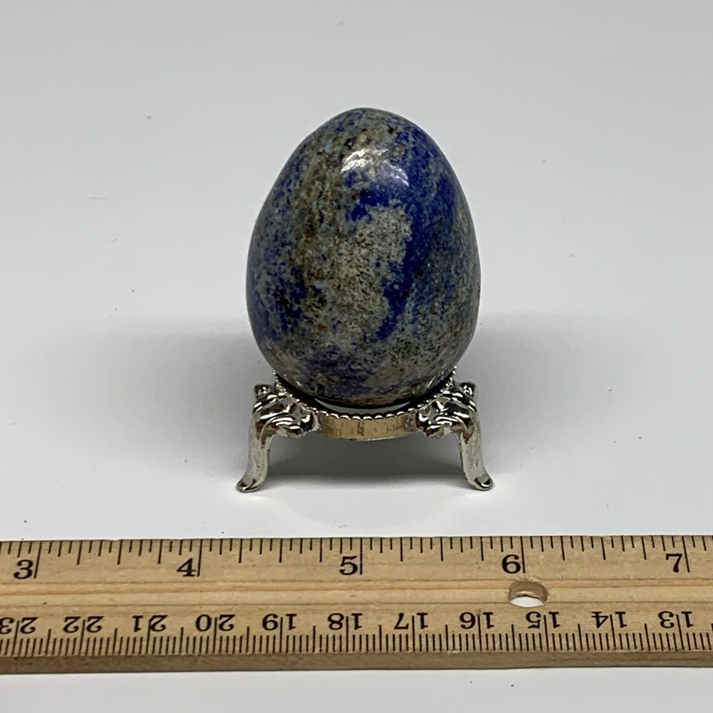 100g, 2"x1.5"x1.4", Natural Lapis Lazuli Egg Polished, Clearance, B33375