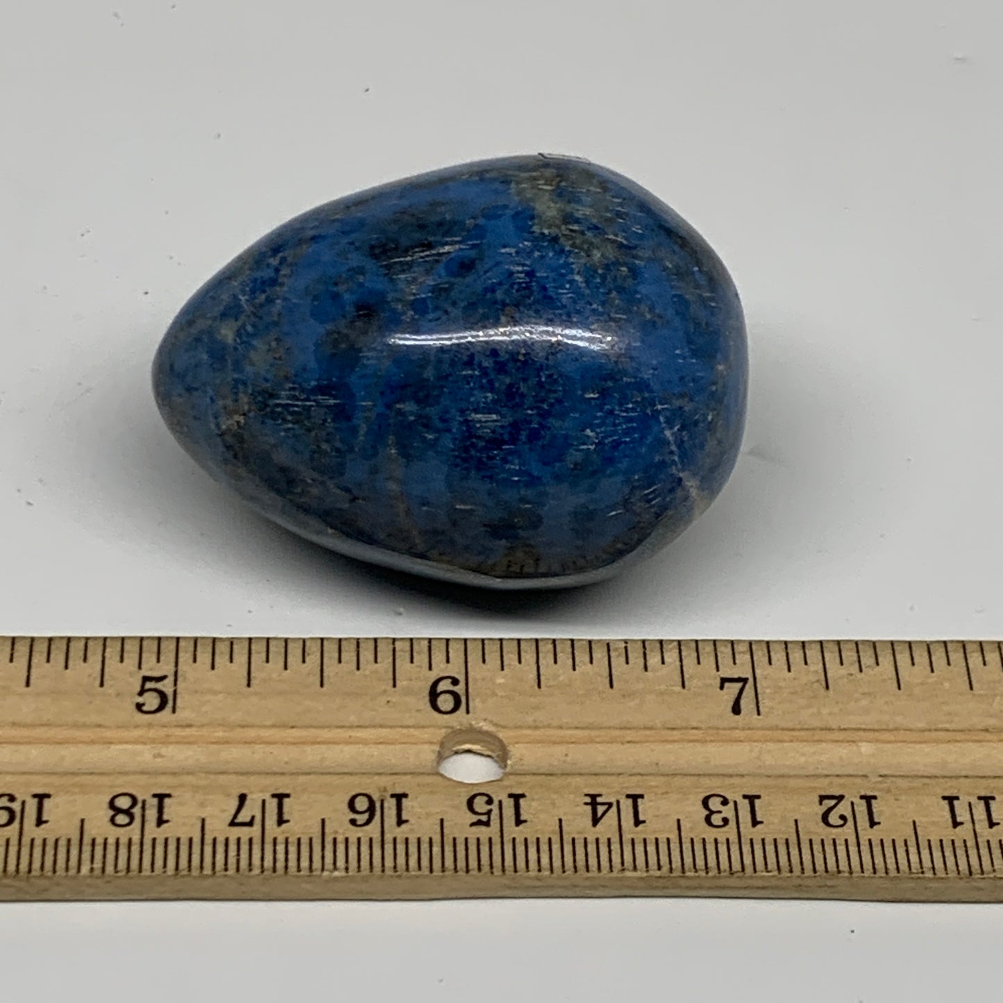 119.9g, 2.1"x1.5", Natural Lapis Lazuli Egg Polished, Clearance, B33376