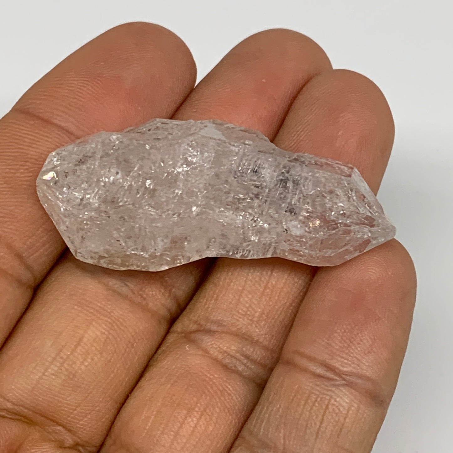 15.8g, 1.7"x0.7"x0.6", Natural Window Quartz Crystal Terminated @Pakistan,B27544