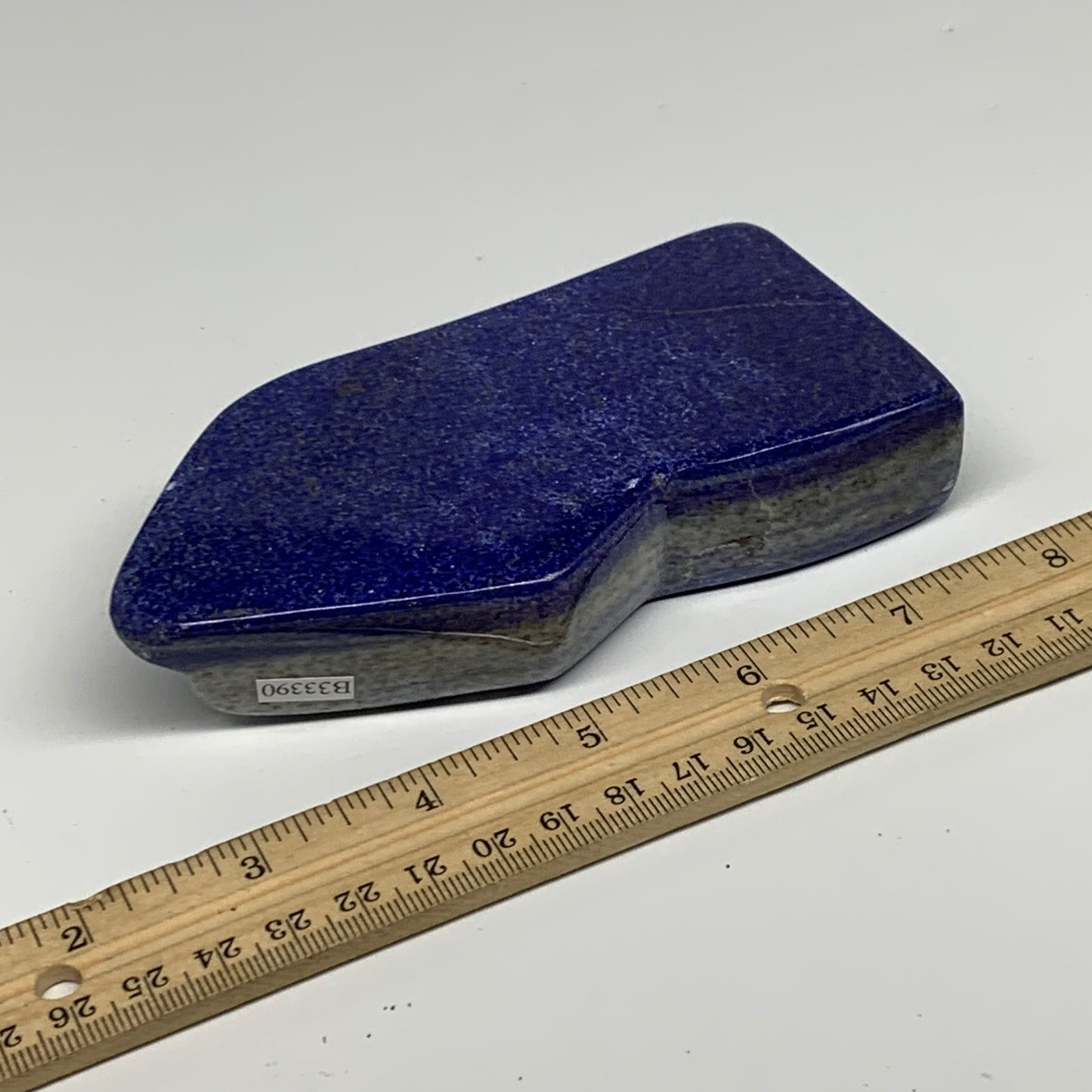 1.03 lbs, 5"x1.6"x1", Natural Freeform Lapis Lazuli from Afghanistan, B33390