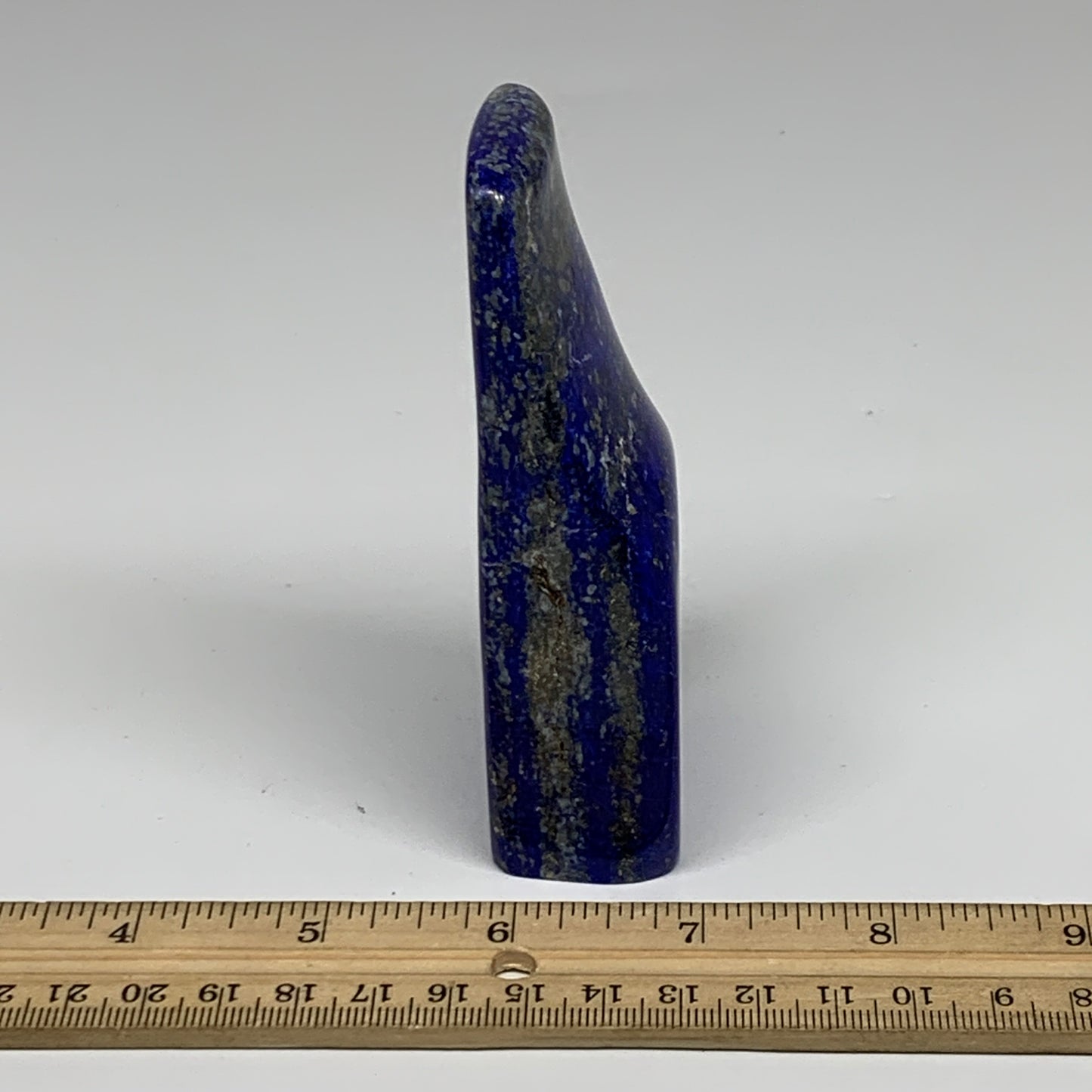 0.59 lbs, 4.1"x1.8"x1", Natural Freeform Lapis Lazuli from Afghanistan, B33394