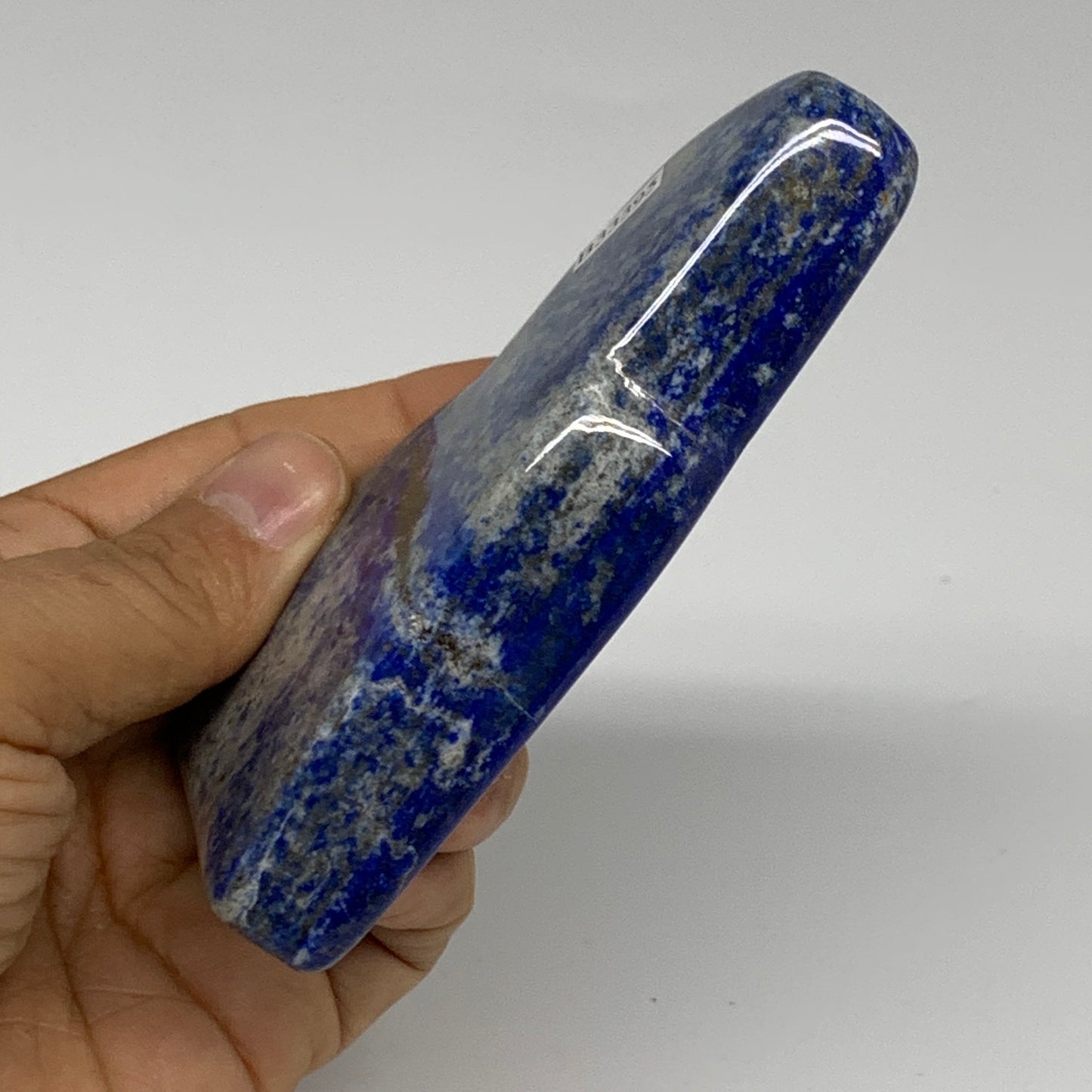 0.51 lbs, 4.1"x2.2"x0.8", Natural Freeform Lapis Lazuli from Afghanistan, B33395