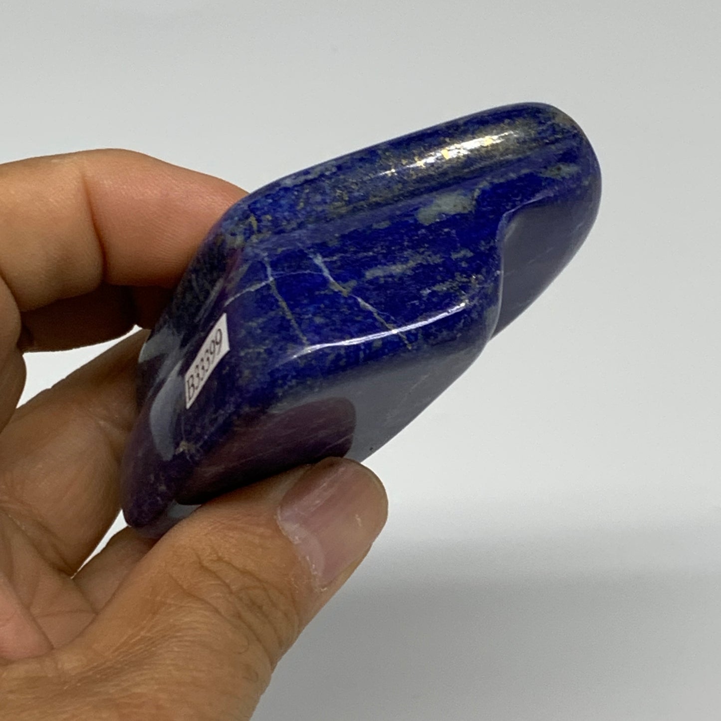 0.41 lbs, 2.5"x2.3"x1.1", Natural Freeform Lapis Lazuli from Afghanistan, B33399