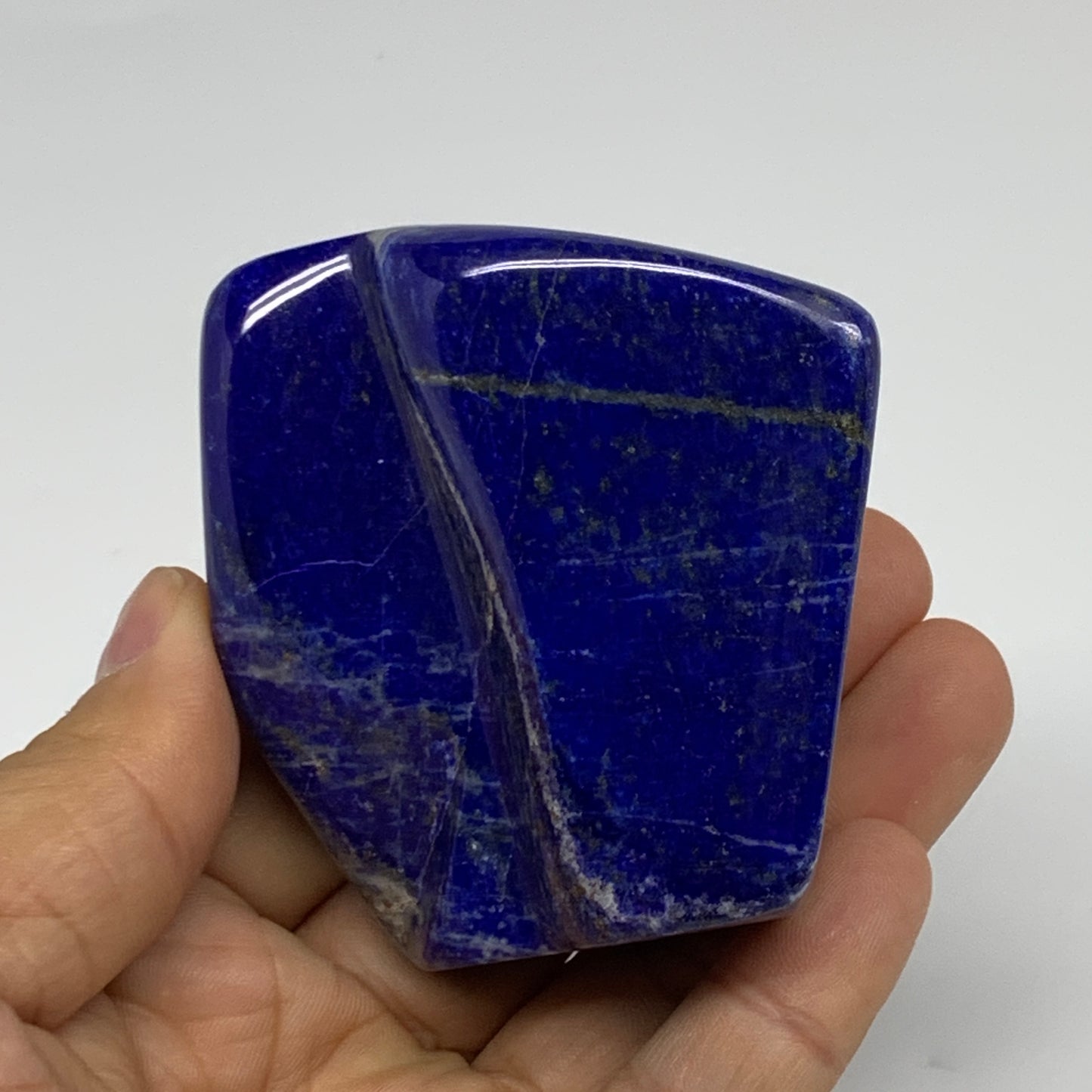 0.57 lbs, 2.5"x2.3"x1.5", Natural Freeform Lapis Lazuli from Afghanistan, B33400