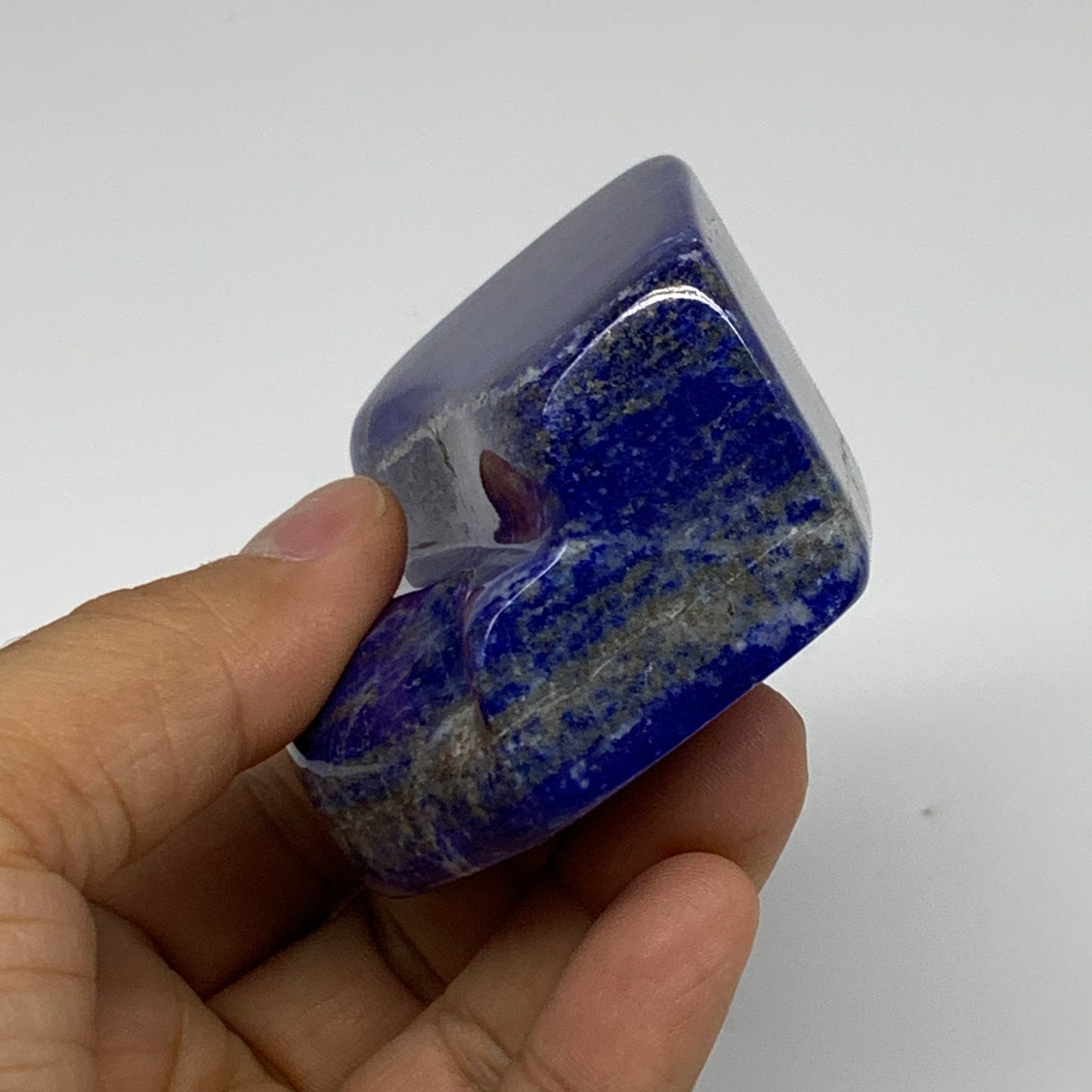 0.57 lbs, 2.5"x2.3"x1.5", Natural Freeform Lapis Lazuli from Afghanistan, B33400