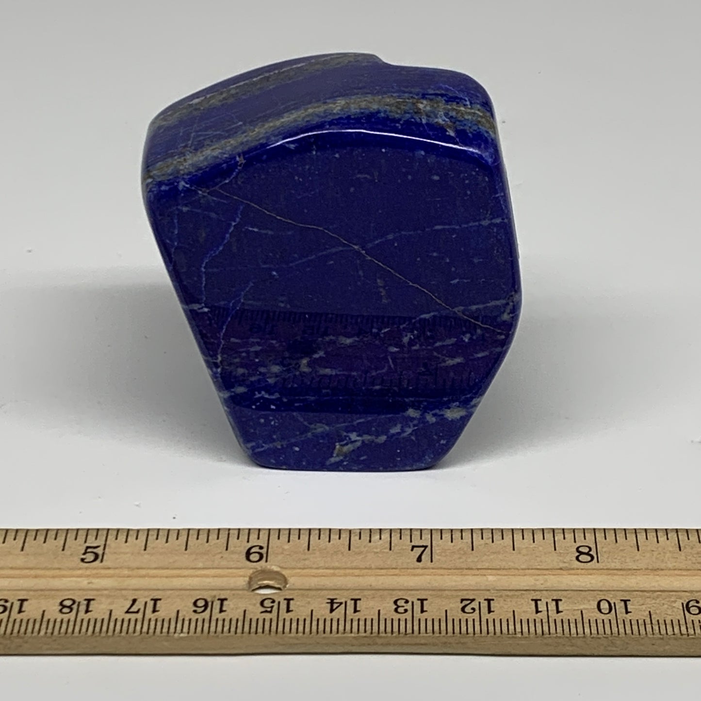 0.57 lbs, 2.5"x2.3"x1.5", Natural Freeform Lapis Lazuli from Afghanistan, B33400