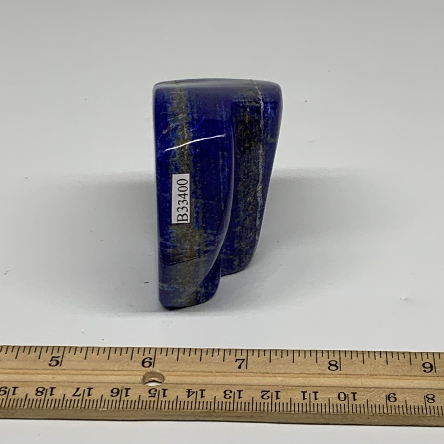 0.57 lbs, 2.5"x2.3"x1.5", Natural Freeform Lapis Lazuli from Afghanistan, B33400