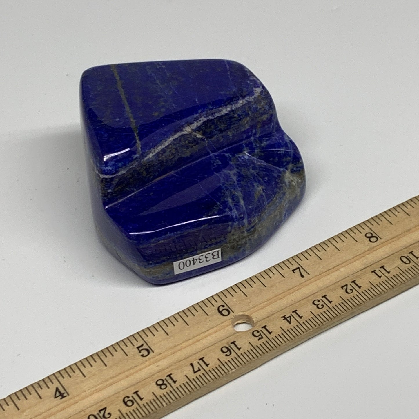 0.57 lbs, 2.5"x2.3"x1.5", Natural Freeform Lapis Lazuli from Afghanistan, B33400