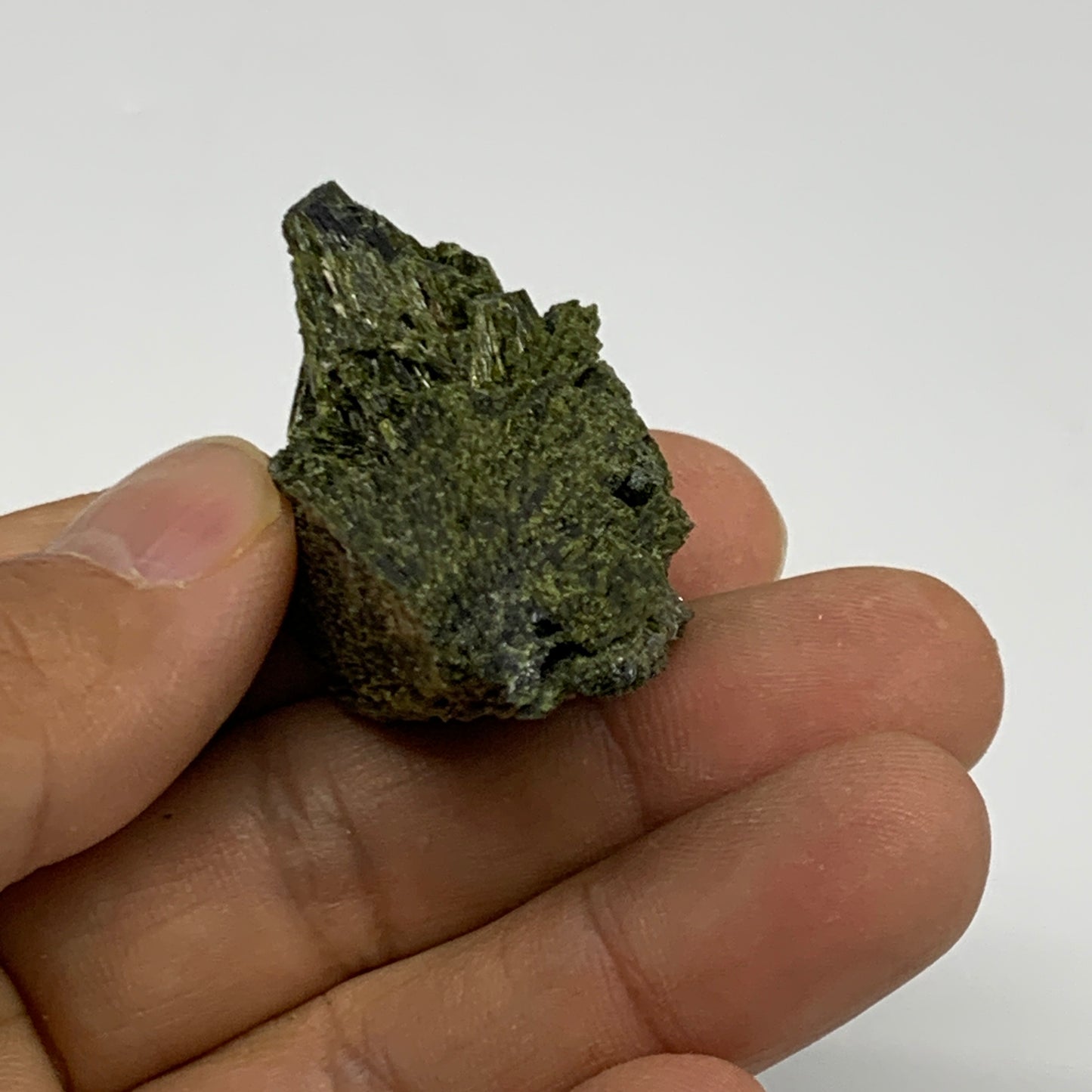 31.5g, 2"x1"x1",Green Epidote Custer/Leaf Mineral Specimen @Pakistan,B27559