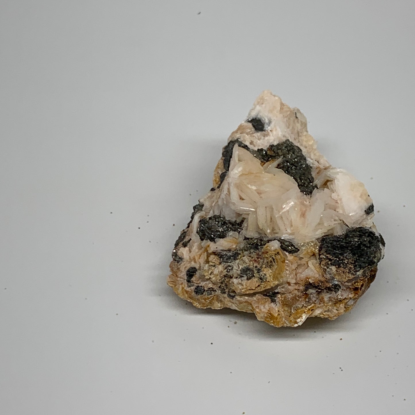 0.23 lbs, 2.5"x2"x1", Natural Ceresite Galena On Barite Mineral Specimen, B33406