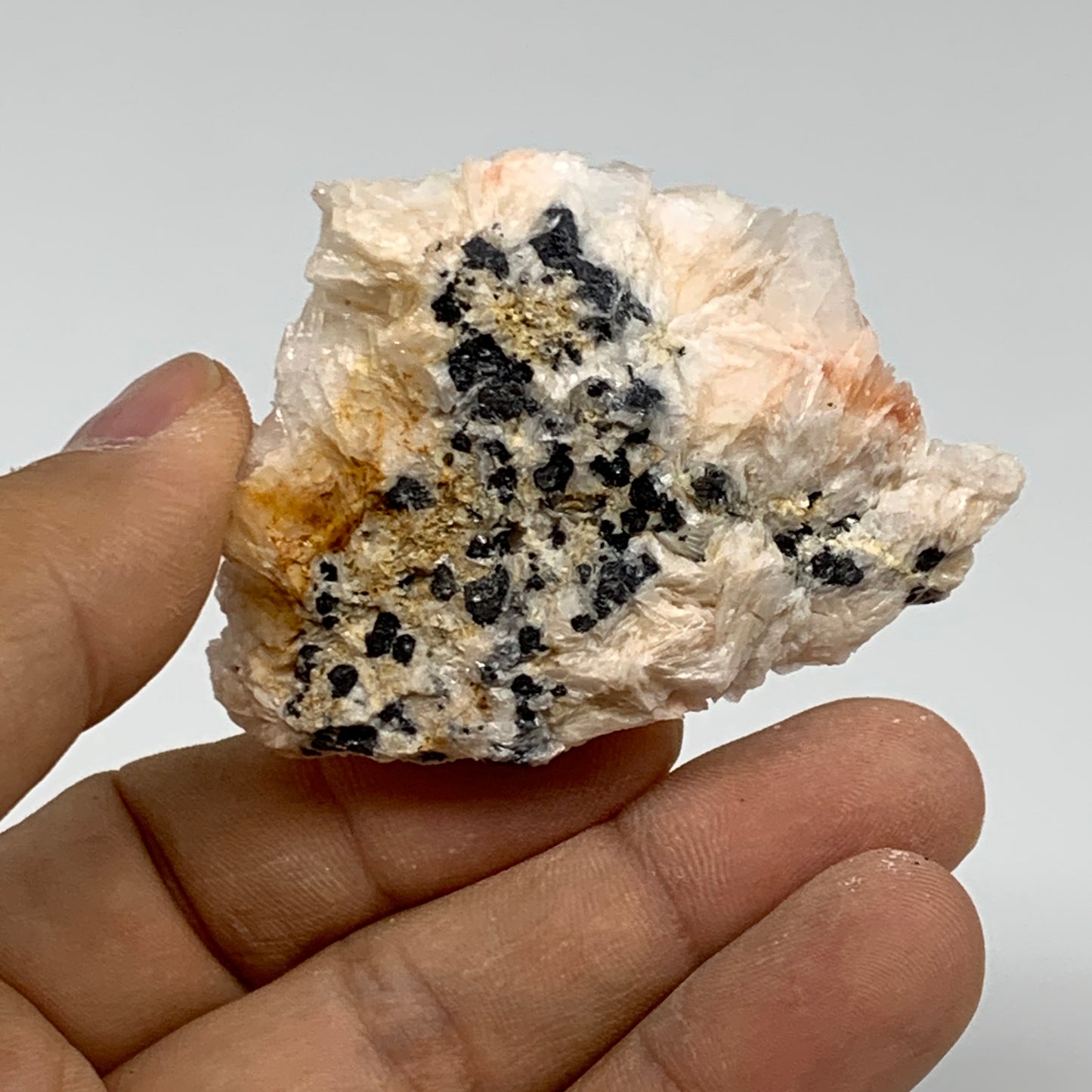 0.17 lbs, 2.3"x1.7"x0.8", Natural Ceresite Galena On Barite Mineral Specimen, B3