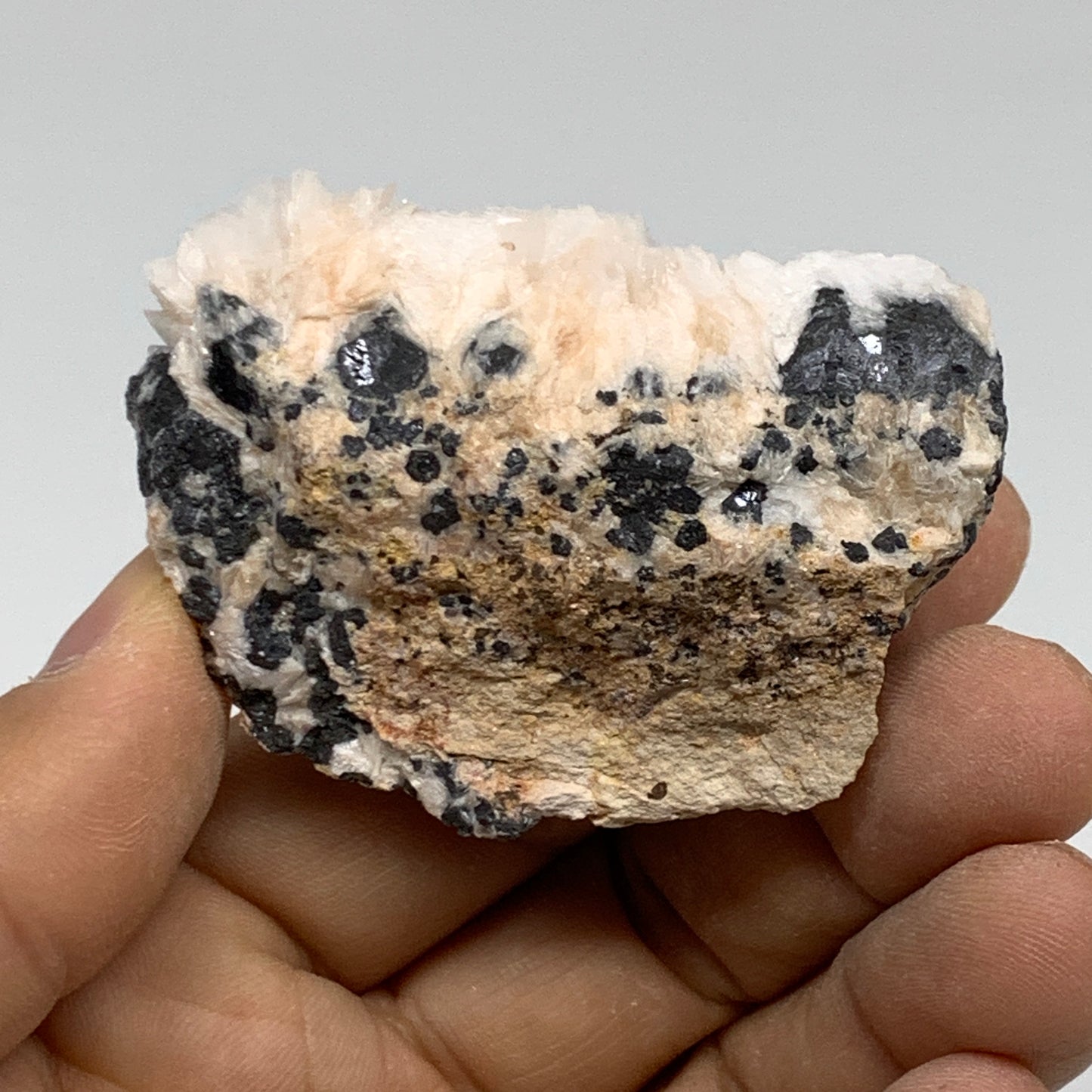 0.29 lbs, 2.3"x1.7"x1.1", Natural Ceresite Galena On Barite Mineral Specimen, B3