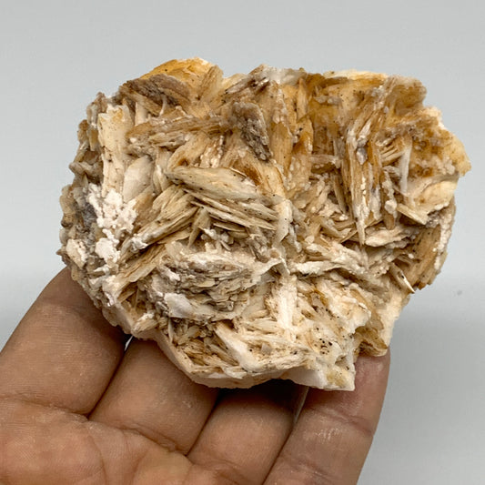 0.52 lbs, 3.1"x2.5x1.3", Natural Golden Barite Mineral Specimen @Morocco, B33439