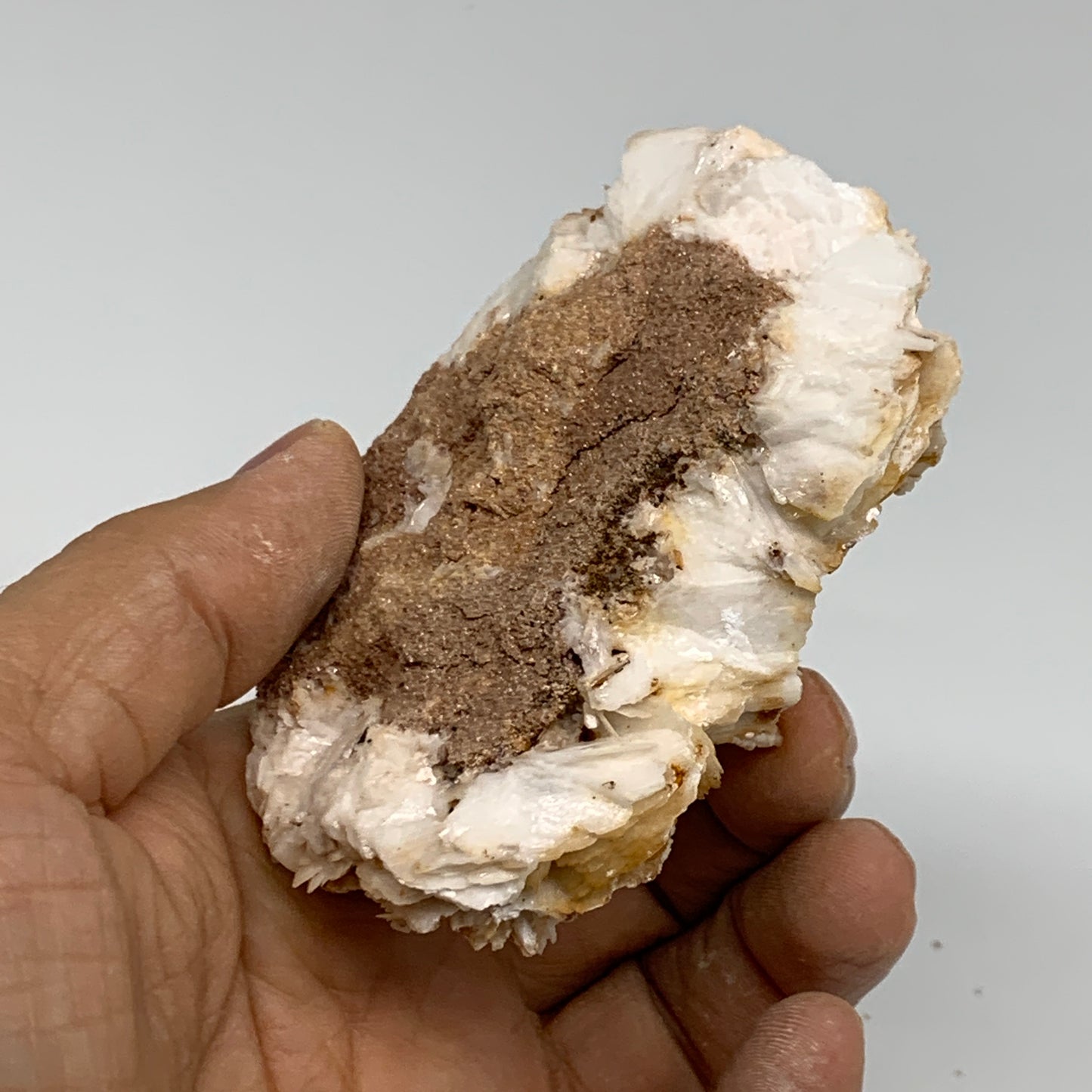 0.52 lbs, 3.1"x2.5x1.3", Natural Golden Barite Mineral Specimen @Morocco, B33439