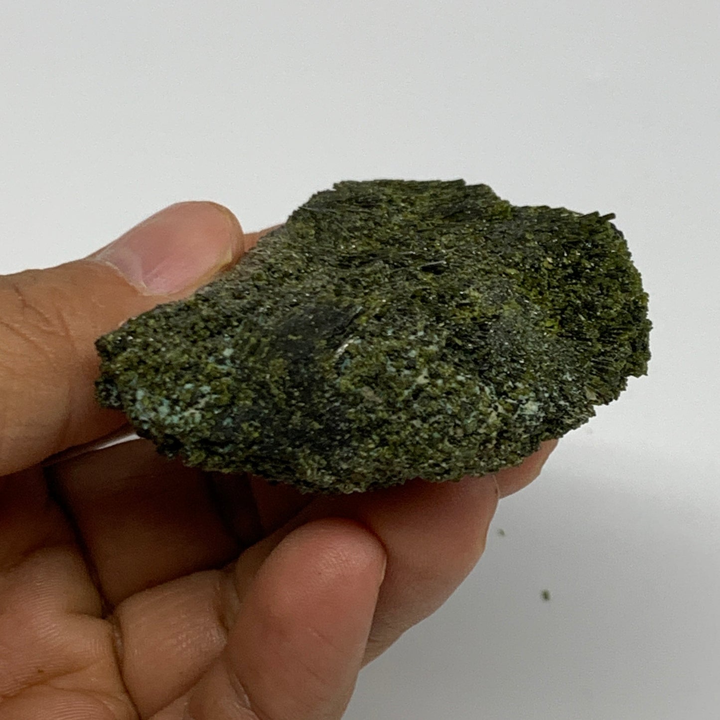 70.9g,2.2"x2.1"x0.7",Green Epidote Custer/Leaf Mineral Specimen @Pakistan,B27621