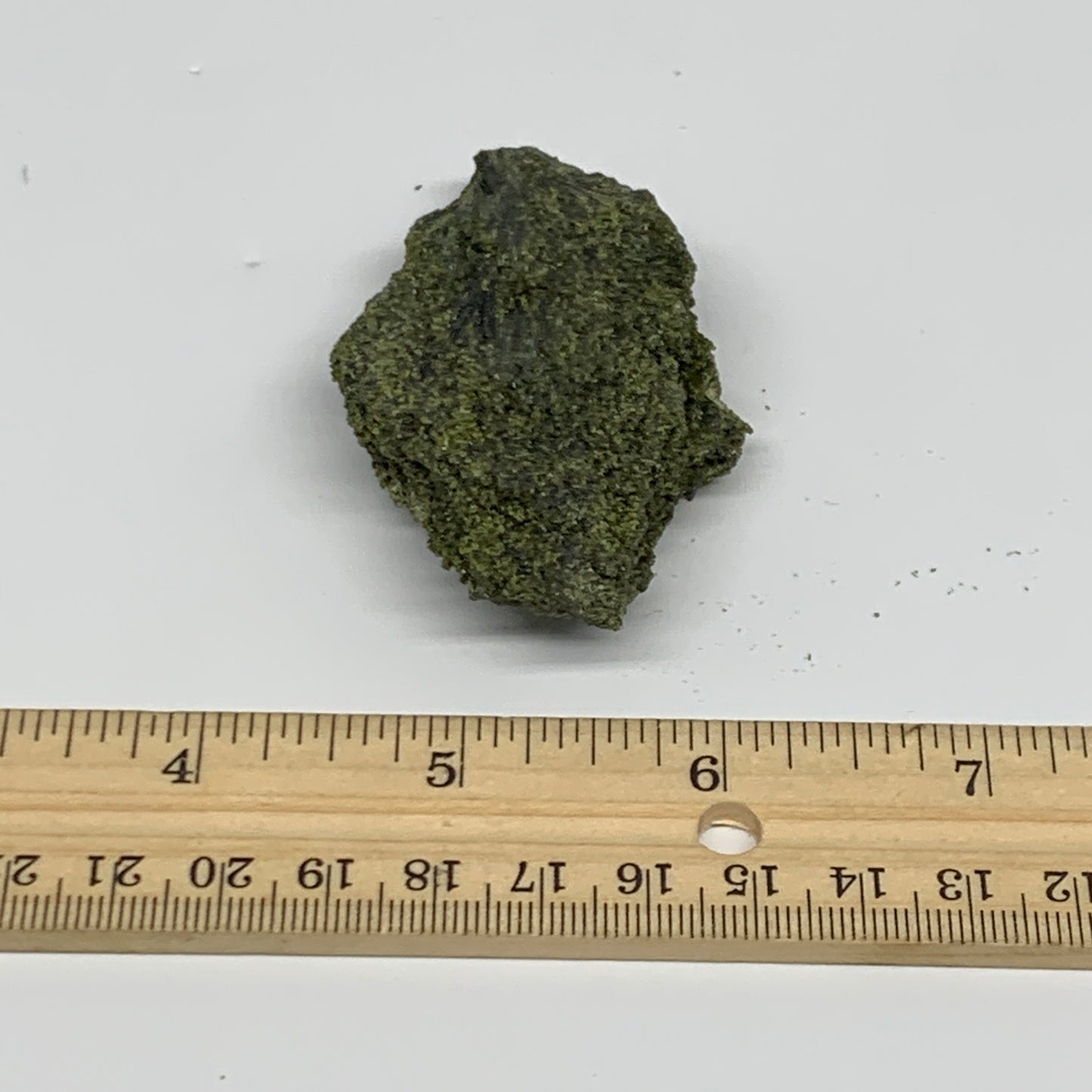 62g,2.9"x1.7"x0.8",Green Epidote Custer/Leaf Mineral Specimen @Pakistan,B27622