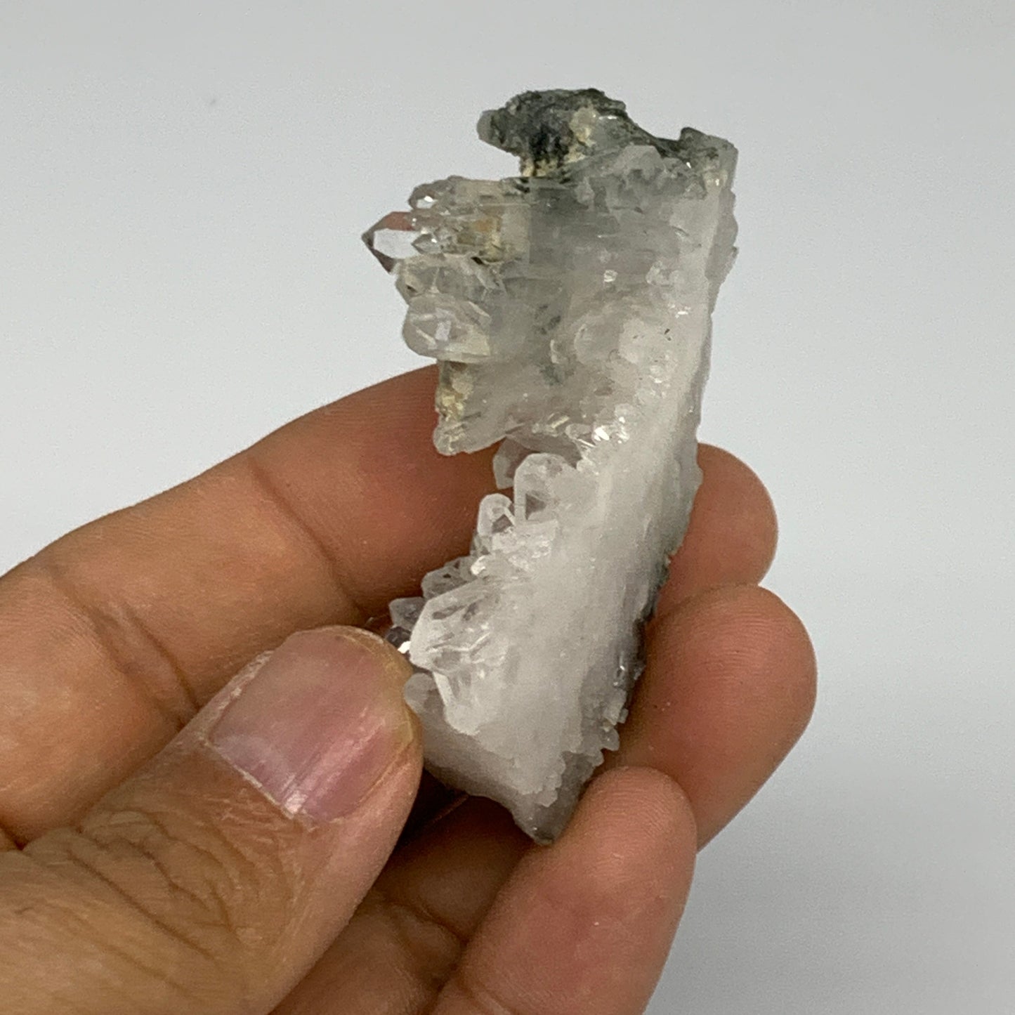 39.6g, 2.2"x1.5"x0.9", Chlorine Quartz Crystal Mineral,Specimen Terminated,B2766