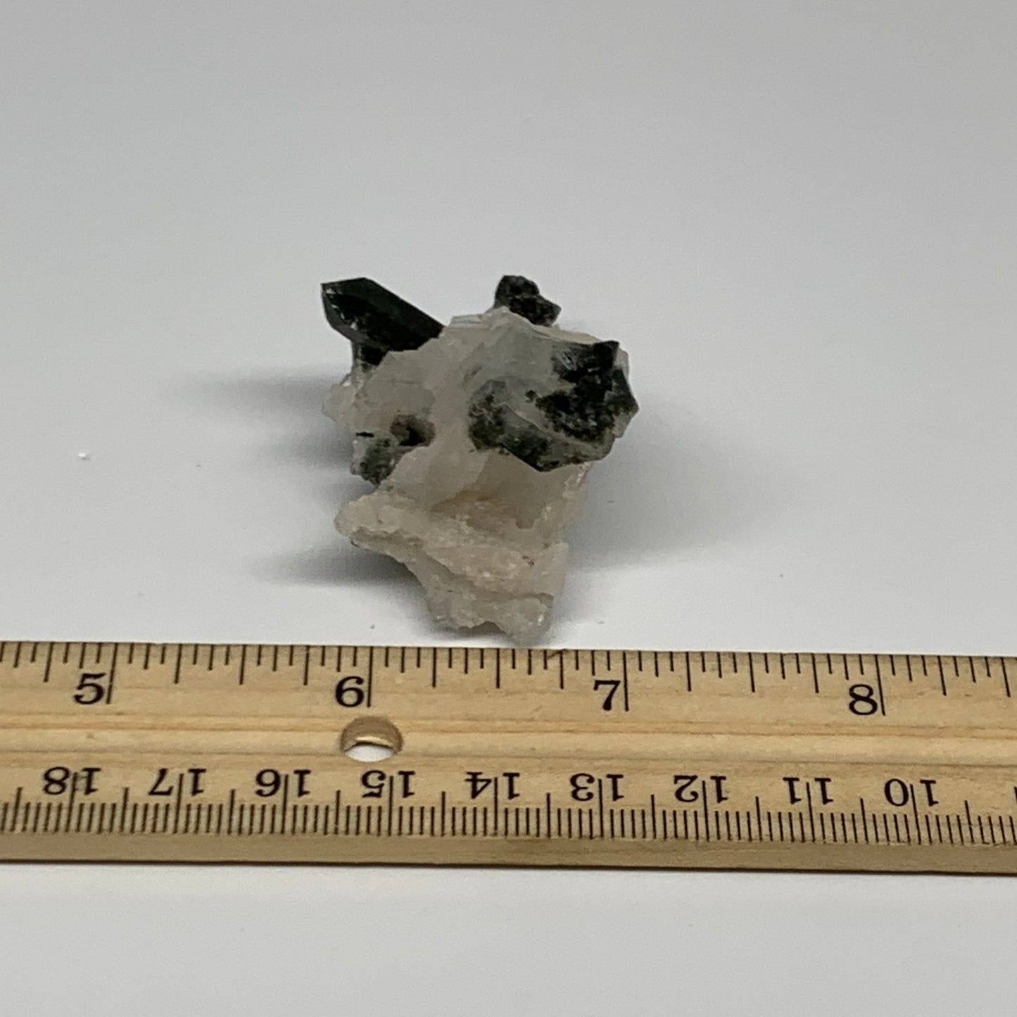 31.1g, 2"x1.3"x1.2", Chlorine Quartz Crystal Mineral,Specimen Terminated,B27674