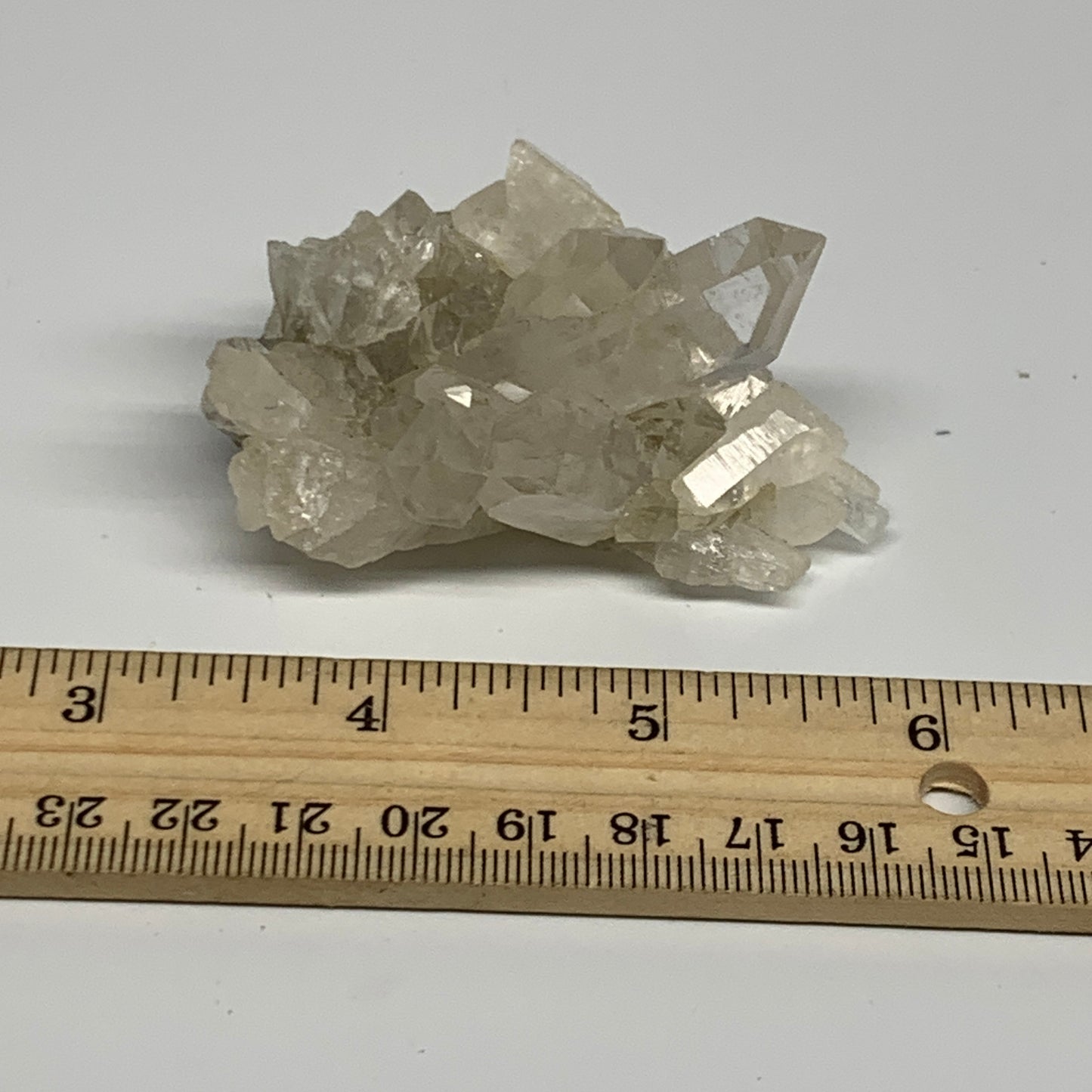 74.5g, 2.6"x1.6"x1.2", Chlorine Quartz Crystal Mineral,Specimen Terminated,B2768