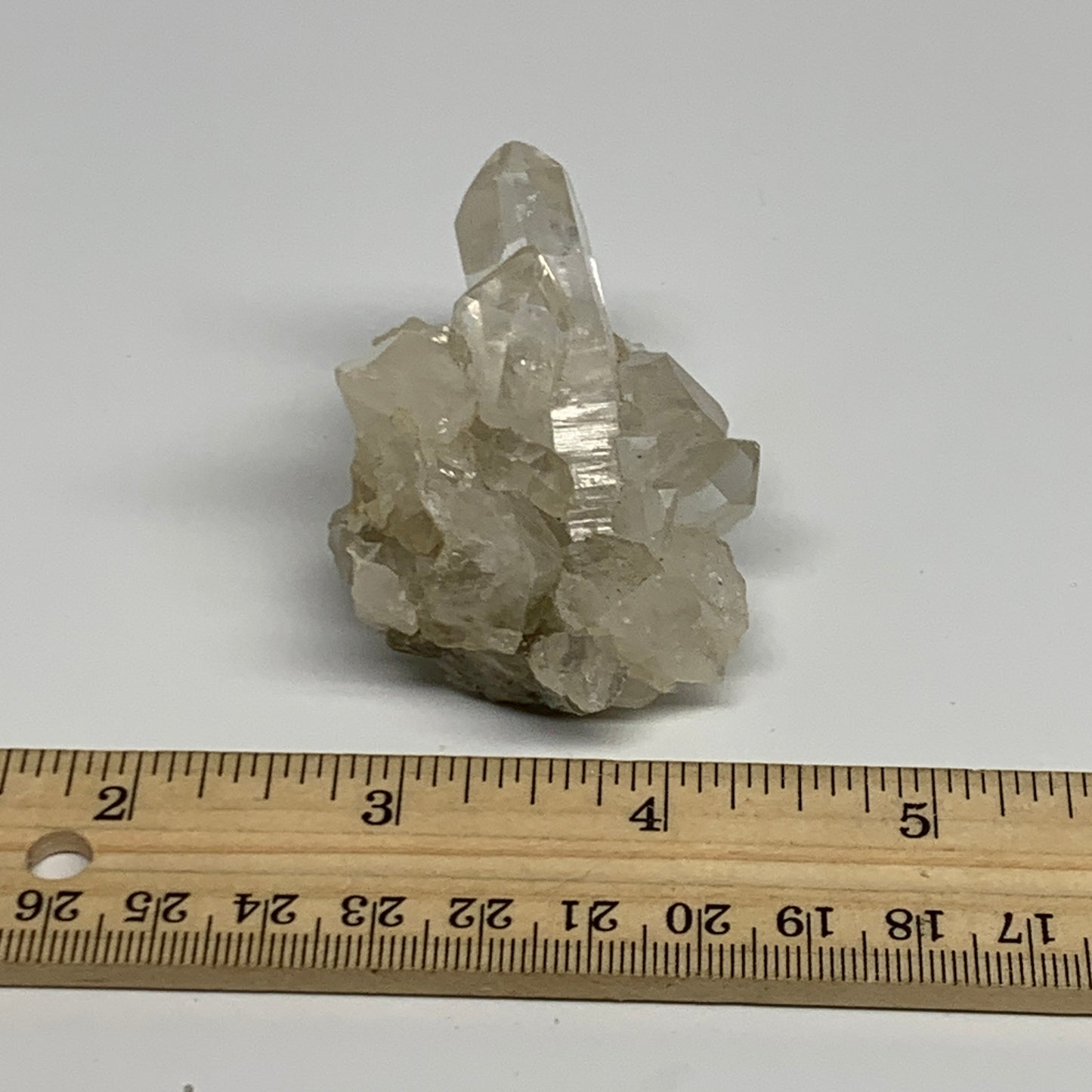 74.5g, 2.6"x1.6"x1.2", Chlorine Quartz Crystal Mineral,Specimen Terminated,B2768