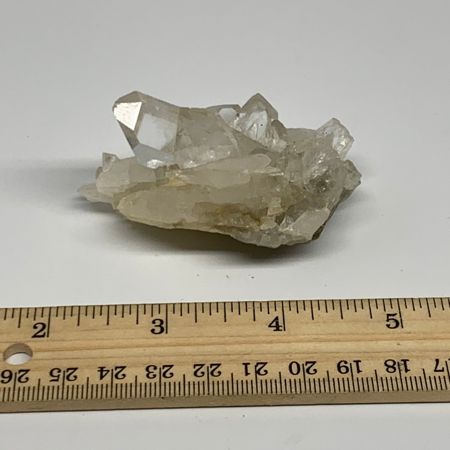 74.5g, 2.6"x1.6"x1.2", Chlorine Quartz Crystal Mineral,Specimen Terminated,B2768