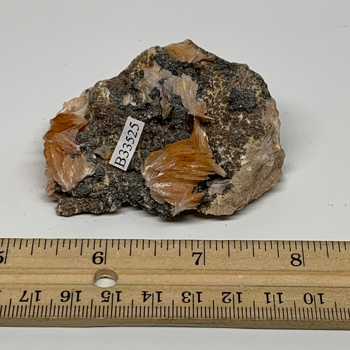 108.4g, 2.6"x2.1"x1.2", Barite with Cerussite on Galena Mineral Specimen, B33525