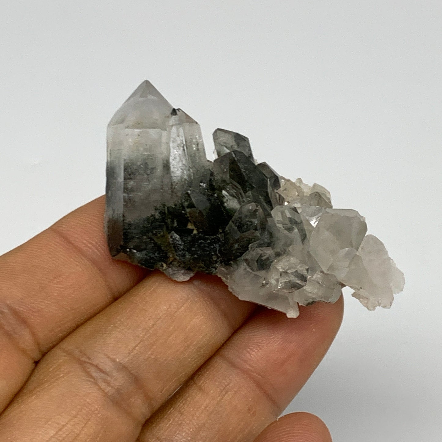 23.7g, 2.1"x1.2"x0.8", Quartz Crystal Mineral,Specimen Terminated,B27737