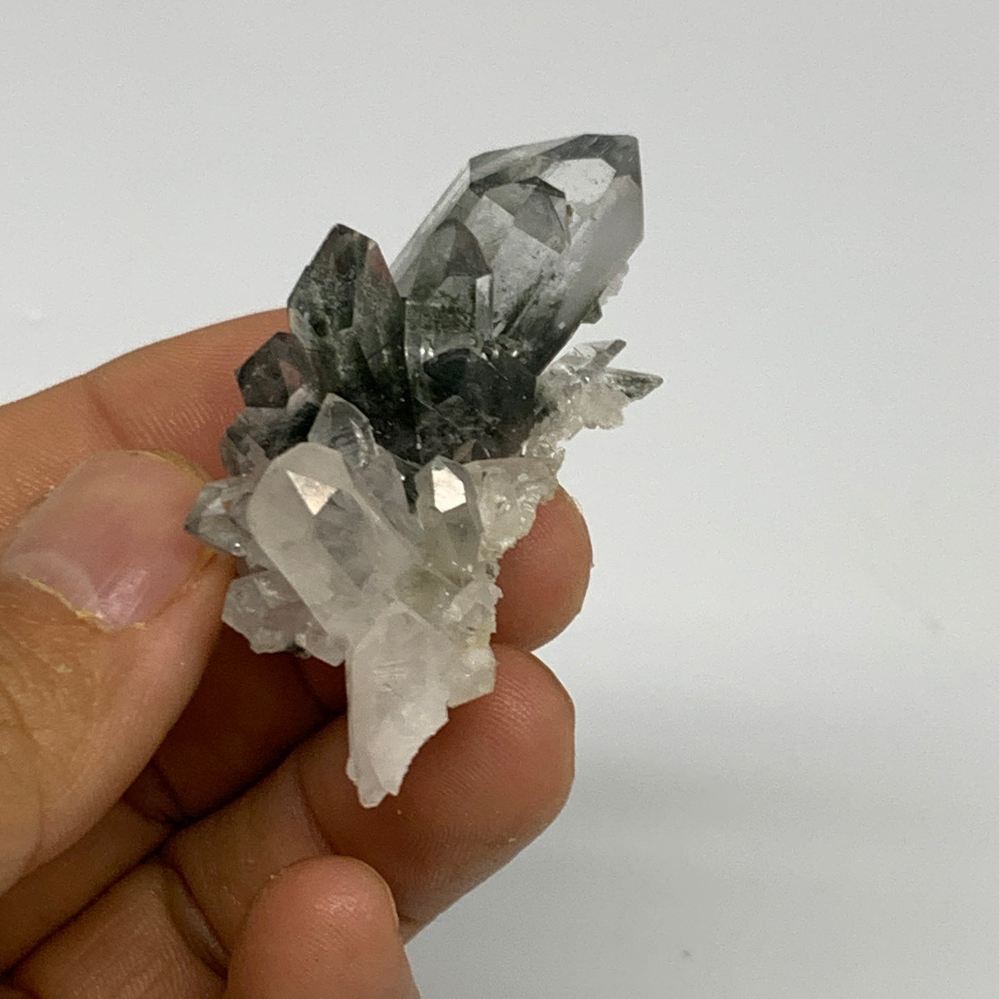 23.7g, 2.1"x1.2"x0.8", Quartz Crystal Mineral,Specimen Terminated,B27737