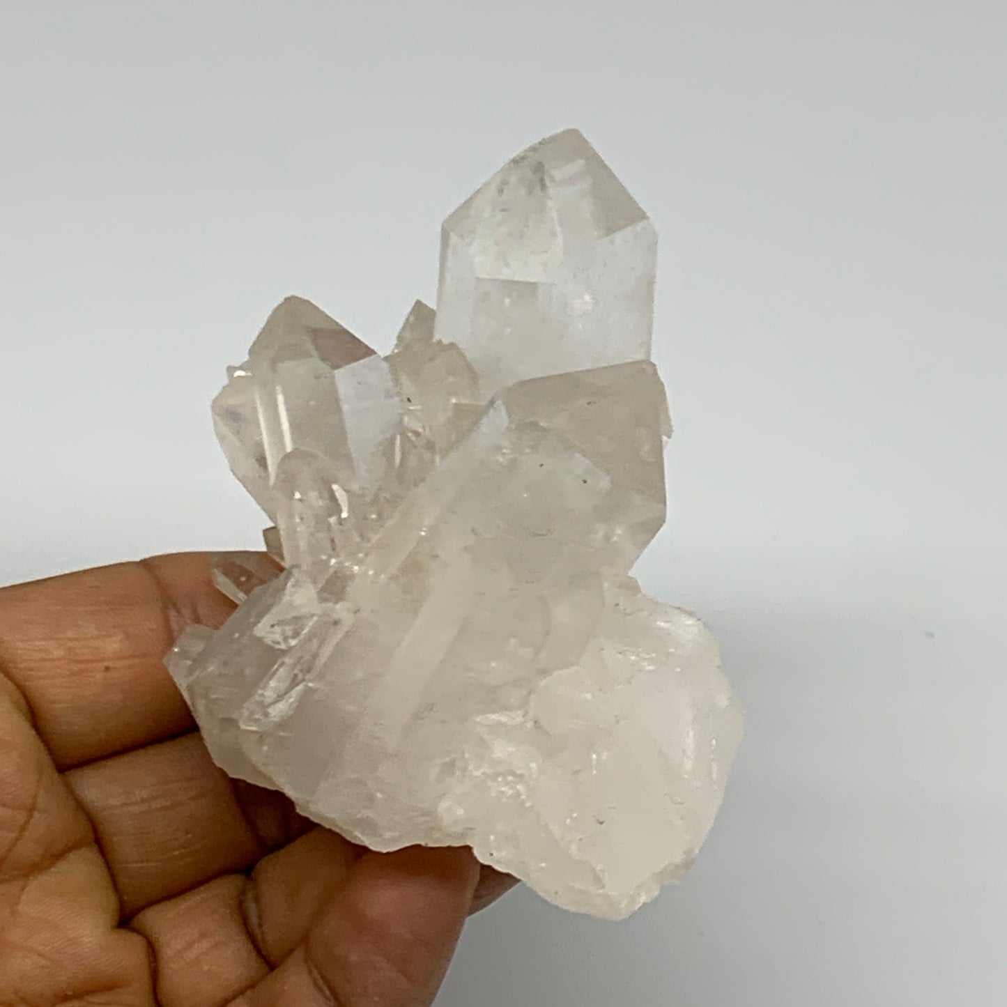 198.1g, 3.9"x2.1"x1.8", Quartz Crystal Mineral,Specimen Terminated,B27742