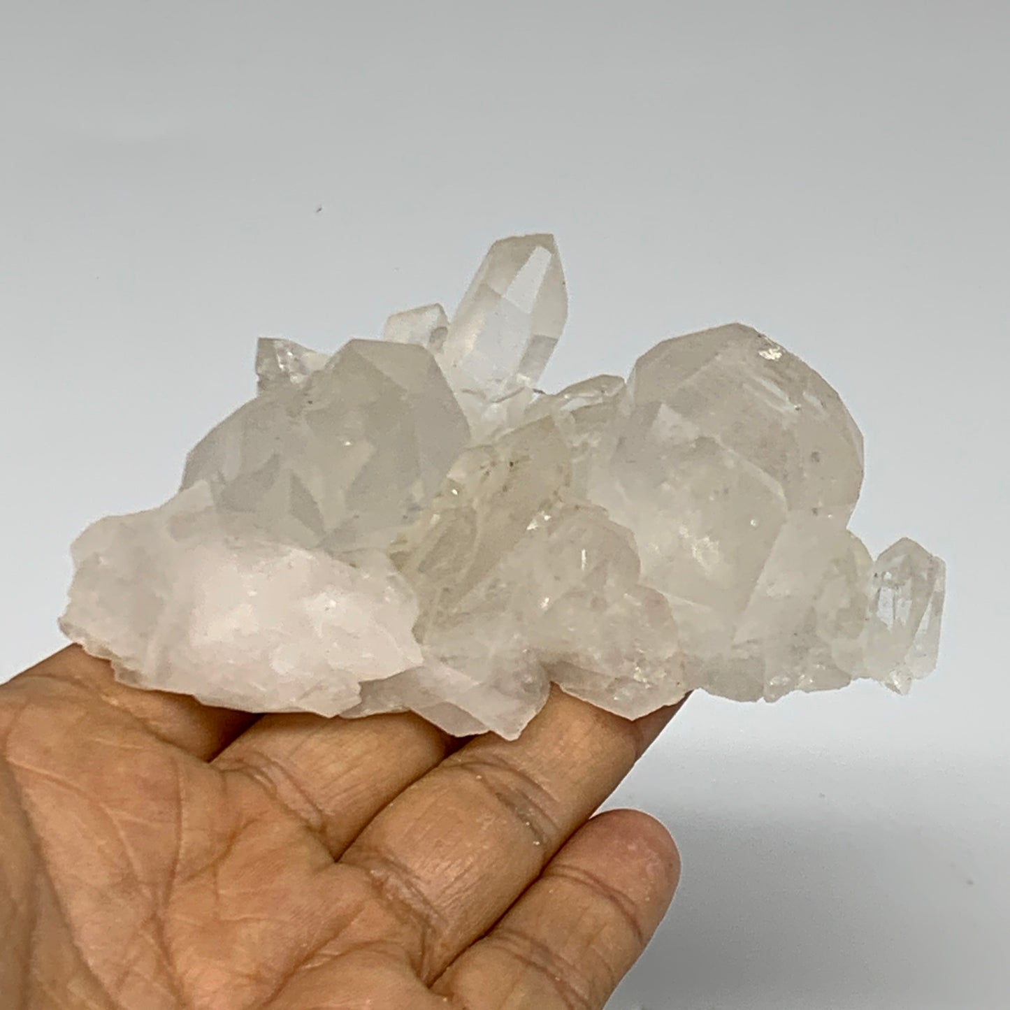 198.1g, 3.9"x2.1"x1.8", Quartz Crystal Mineral,Specimen Terminated,B27742